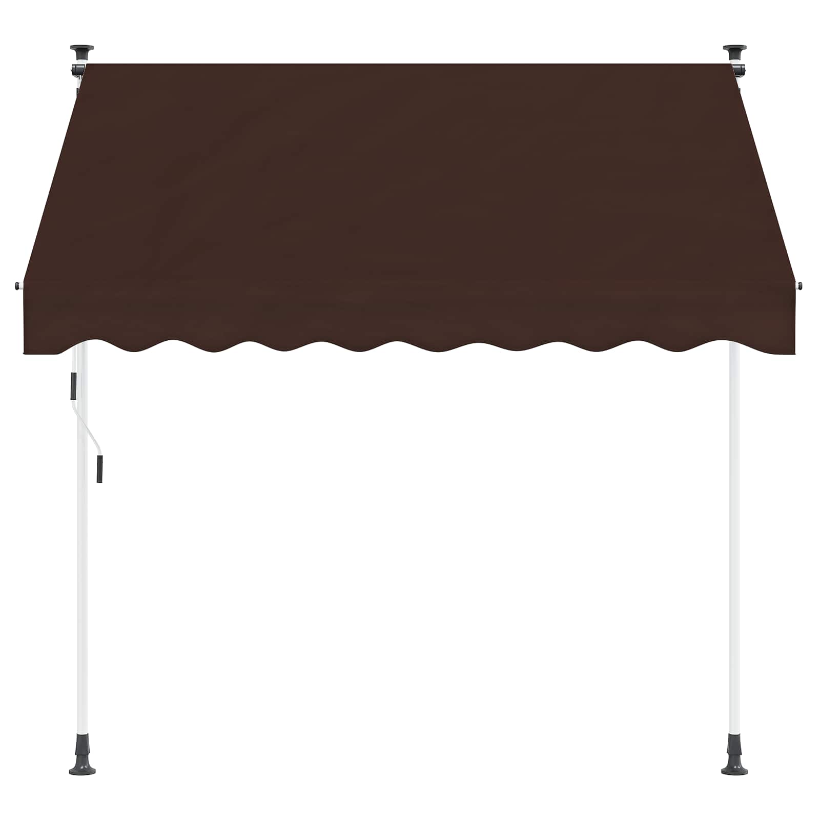 Ručno sklopiva tenda Smeđa 250 cm