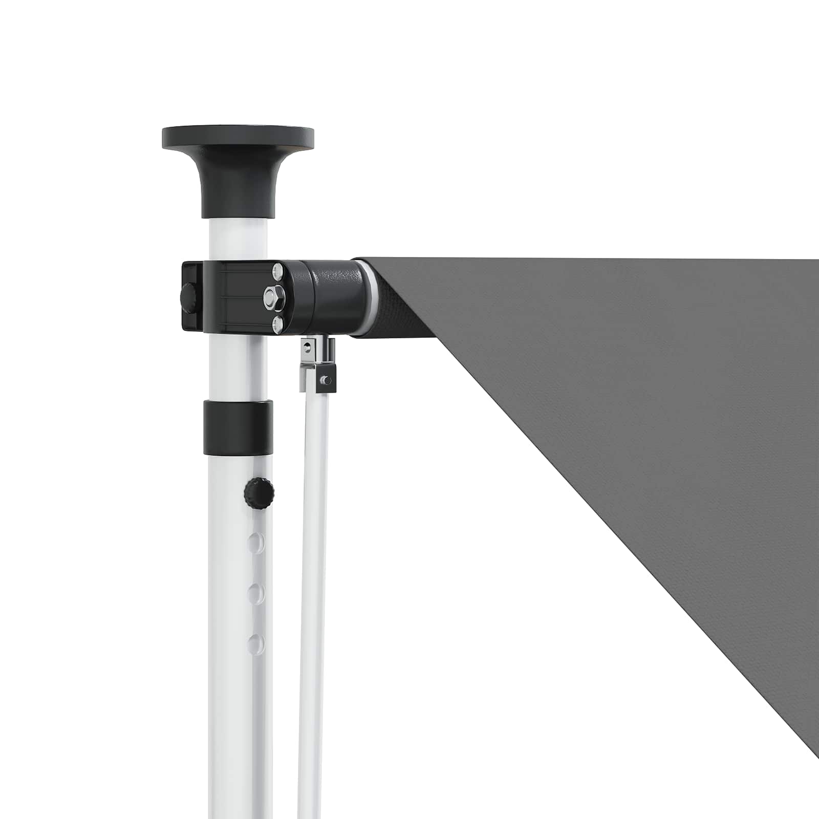 Ručno sklopiva tenda Svjetlosiva 300 cm