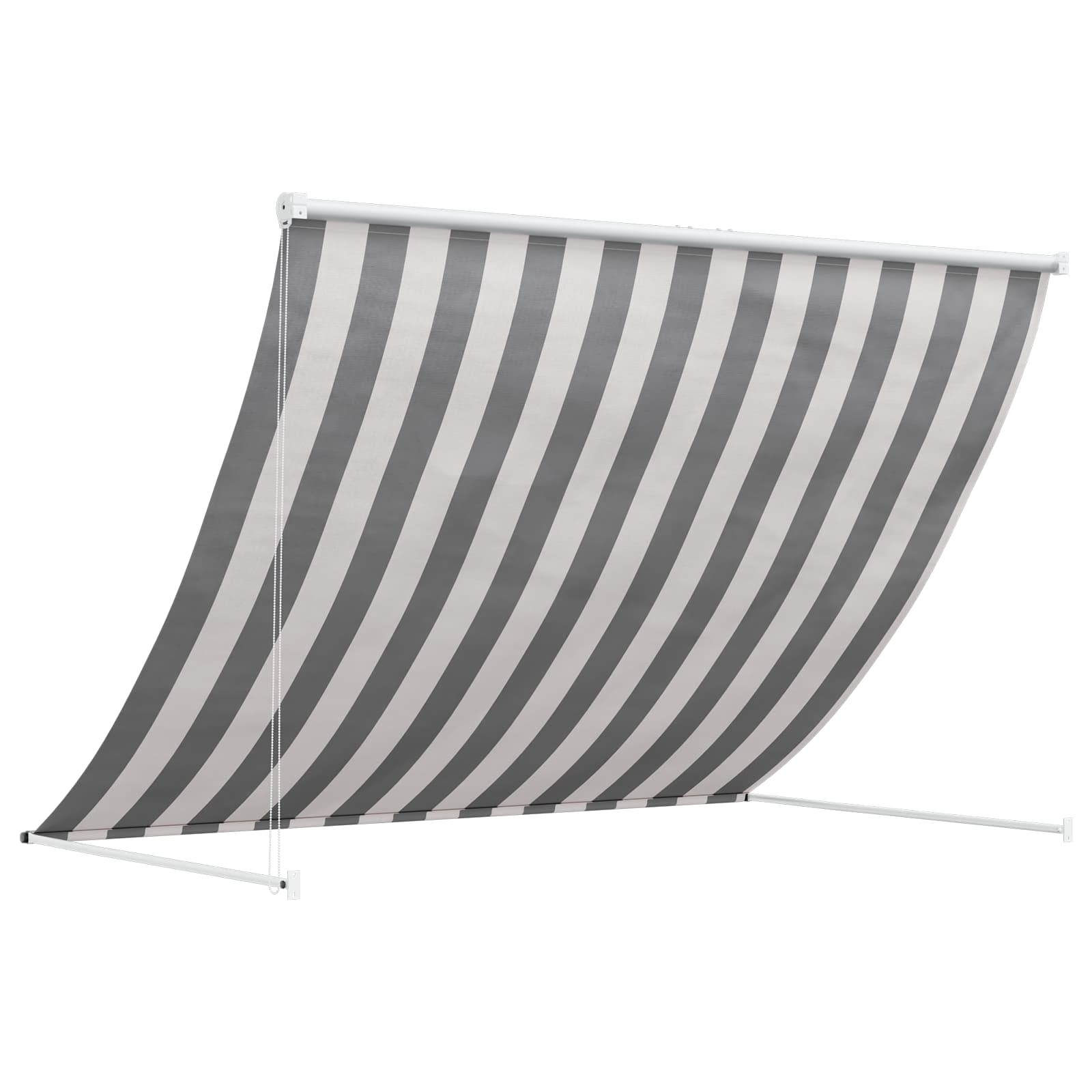 Nadstrešnica Antracit i bijelo 350 x 150 cm