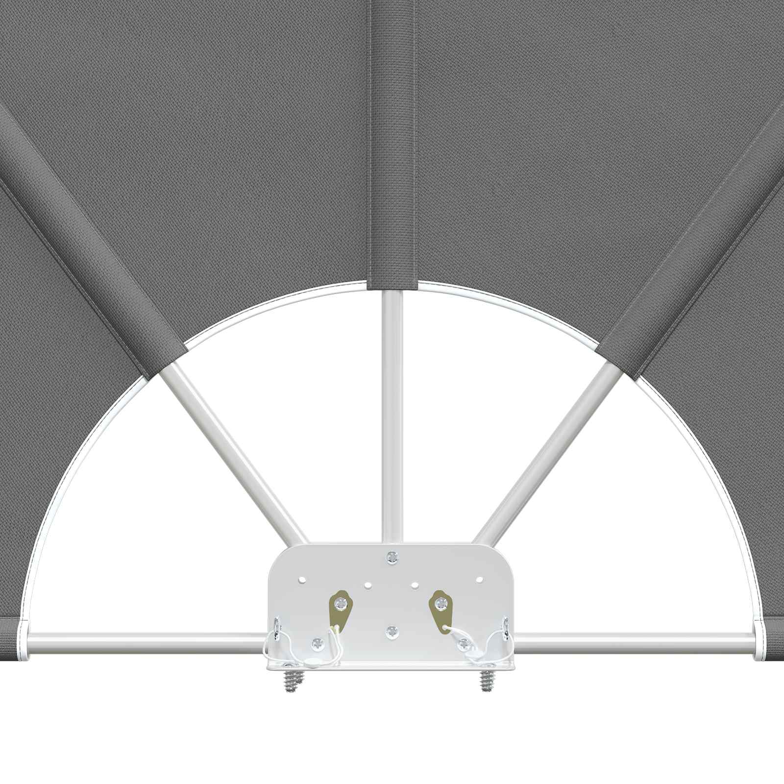 Zaslon za privatnost na balkonu 240 x 160 cm Poliester