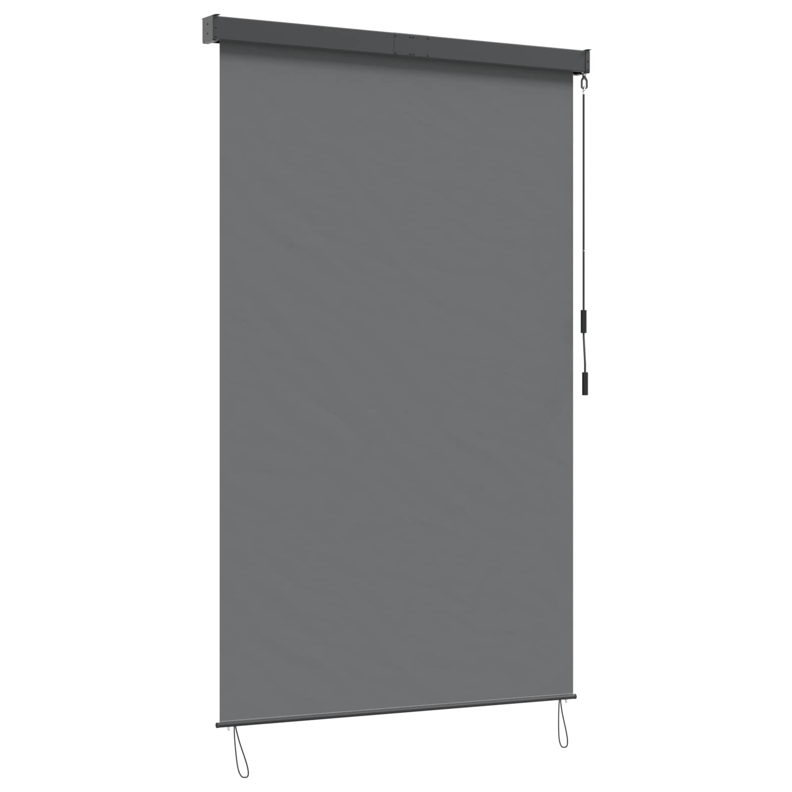 Rolo zavjesa Svjetlosiva 60 x 250 cm Tkanina i aluminij