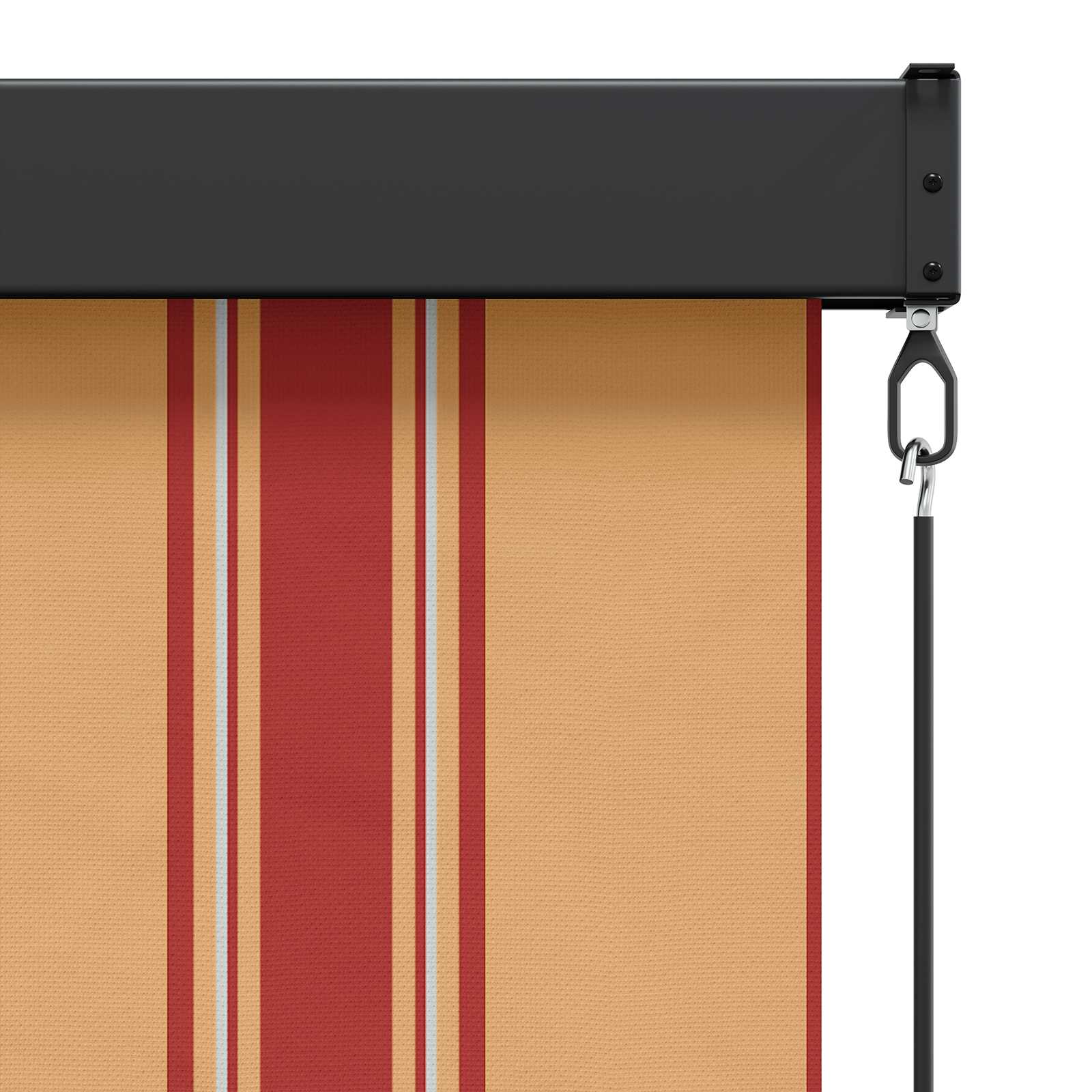 Rolo zavjesa Šareni 100 x 250 cm Tkanina i aluminij
