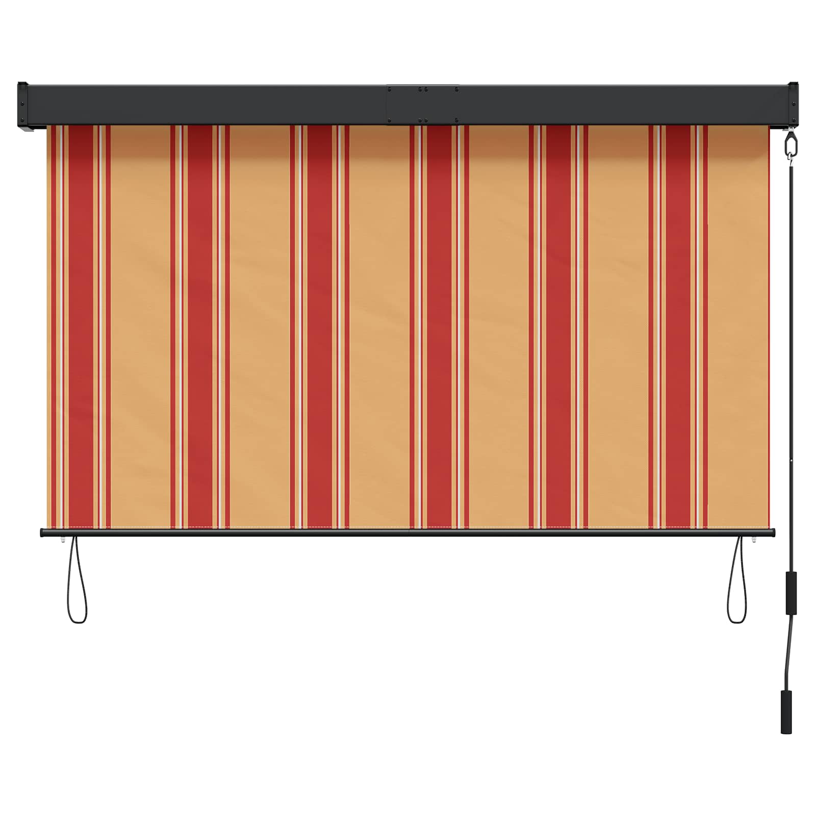 Rolo zavjesa Šareni 100 x 250 cm Tkanina i aluminij