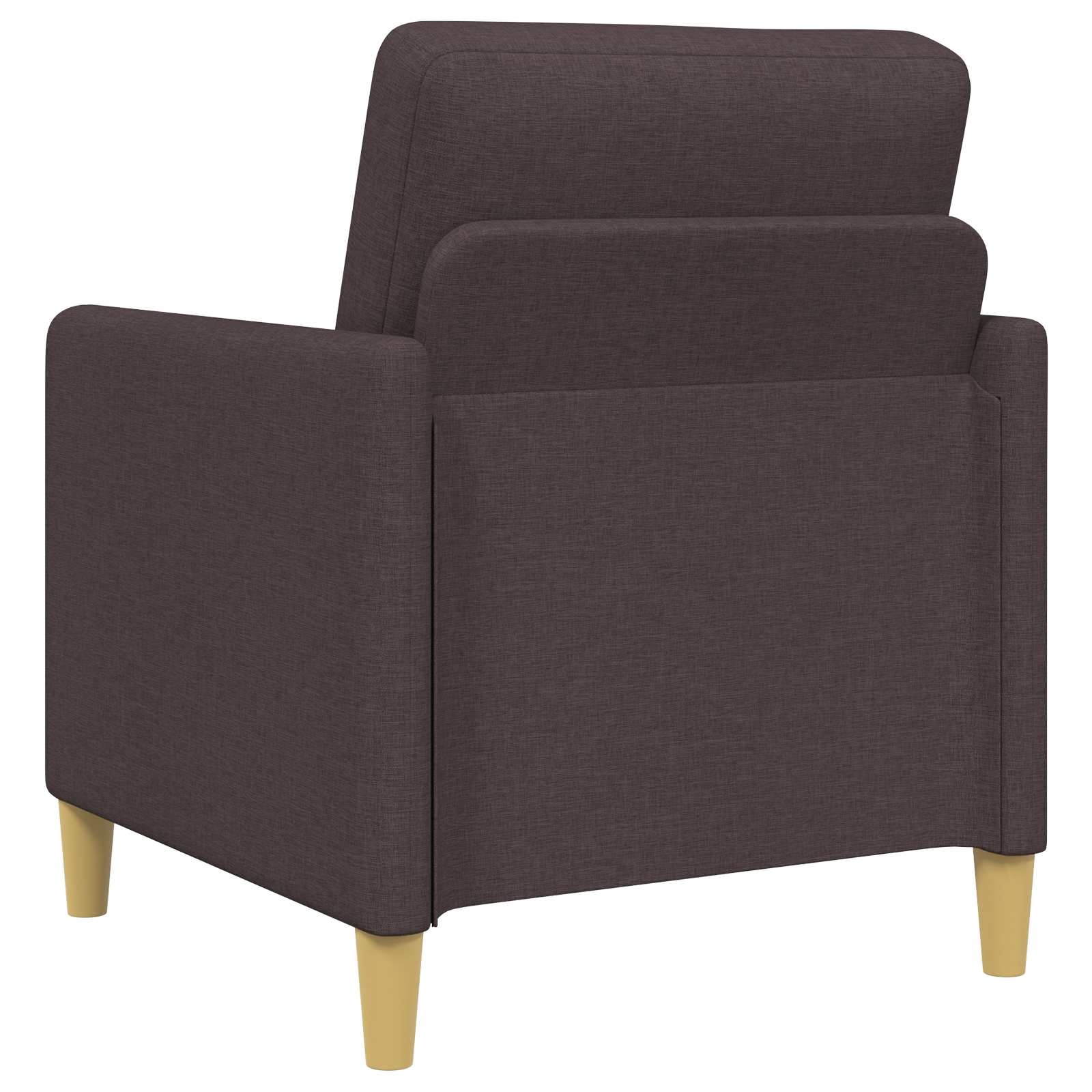 Set sofe s pohranom 2 pcs Tamno smeđa Poliester