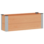 Povišena vrtna gredica Smeđa 100 x 30 x 36 cm
