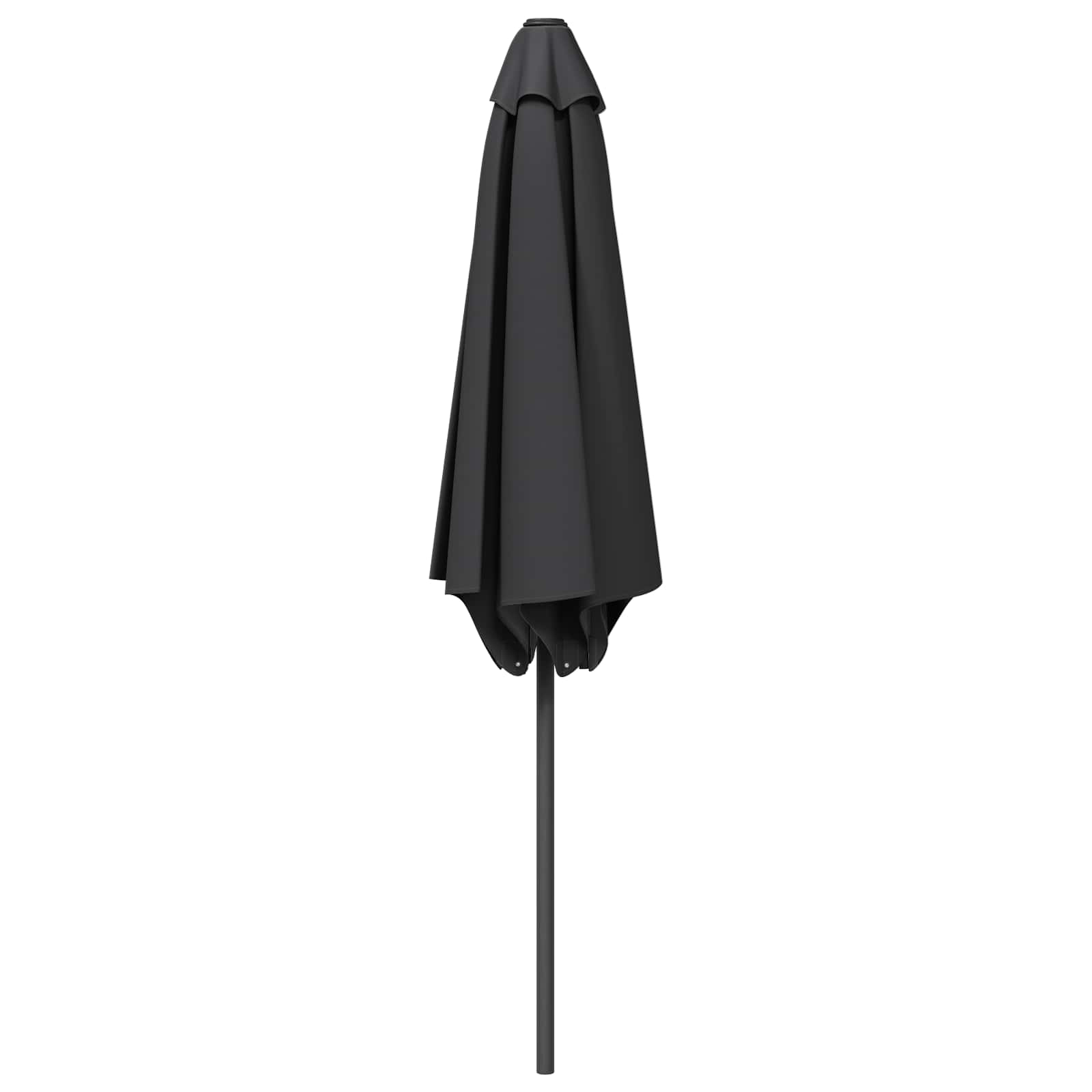 Vrtni suncobran 230 x 230 cm Poliester Pravokutni Antracit