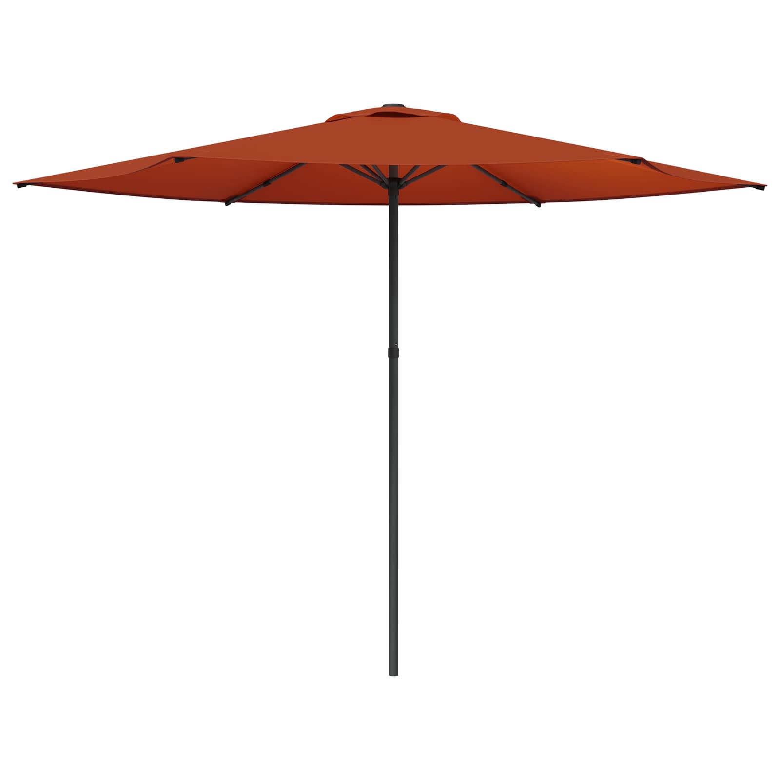 Vrtni suncobran 300 x 300 cm Poliester Pravokutni Terakota