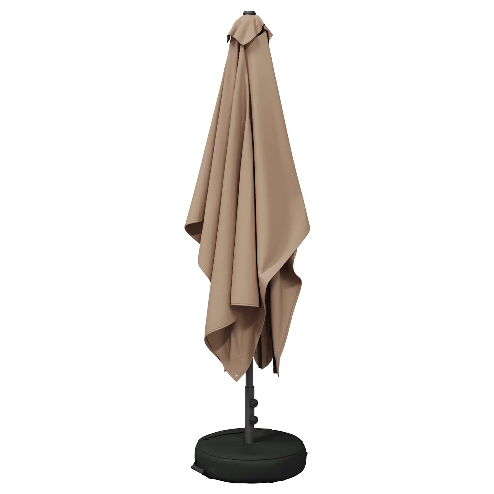 Vrtni Parasol s Podnožjem 200 x 300 cm Poliester Pravokutni
