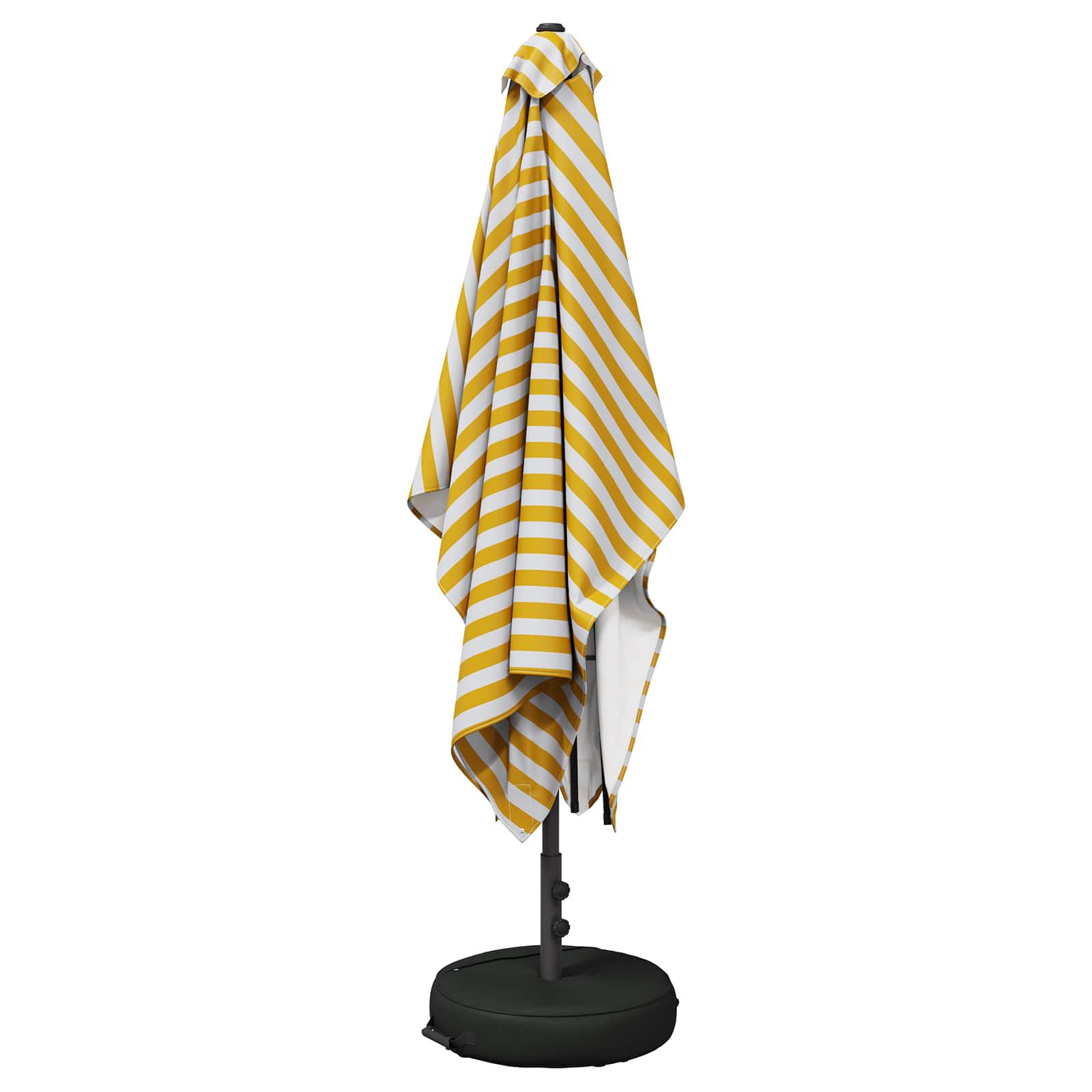 Vrtni Parasol s Podnožjem 200 x 300 cm Poliester Pravokutni