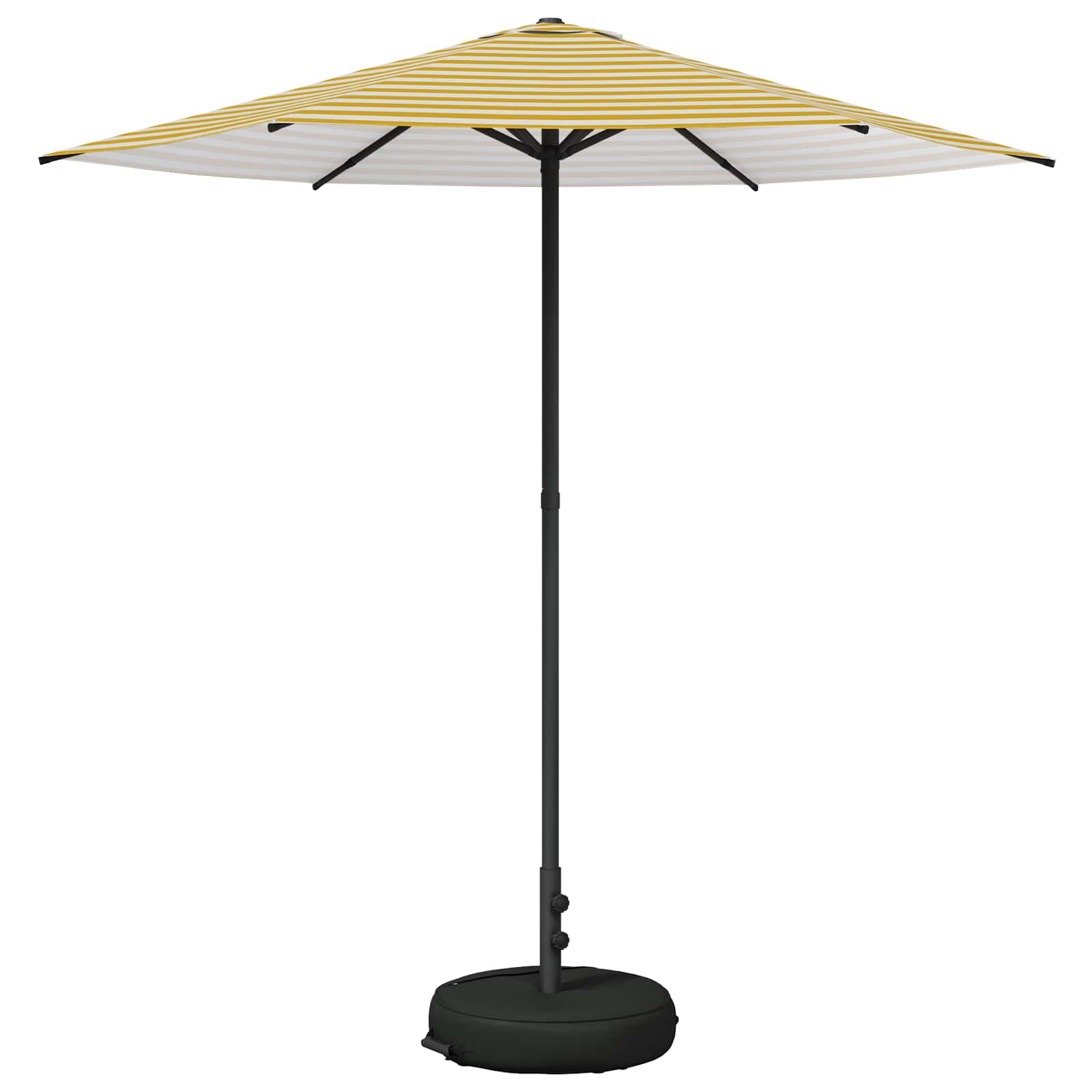 Vrtni Parasol s Podnožjem 230 x 230 cm Poliester Pravokutni