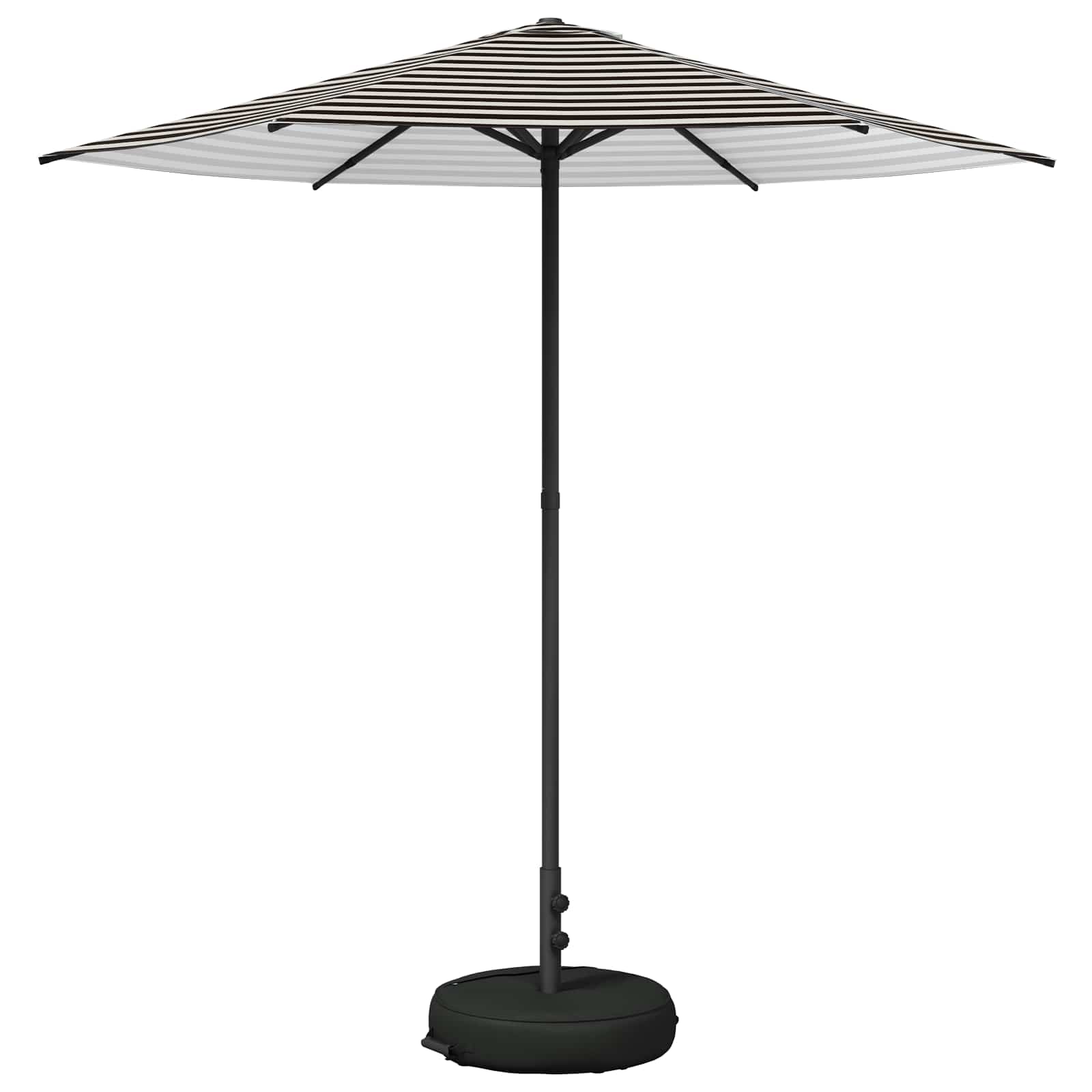 Vrtni Parasol s Podnožjem 230 x 230 cm Poliester Pravokutni