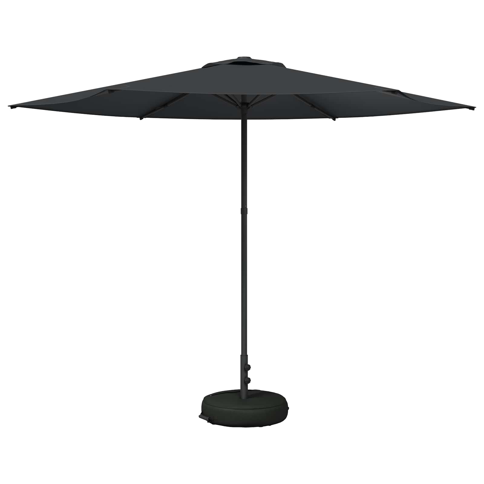 Vrtni Parasol s Podnožjem 300 x 300 cm Poliester Pravokutni