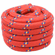 Konopac za čamce 5 m 5 Crvena PP