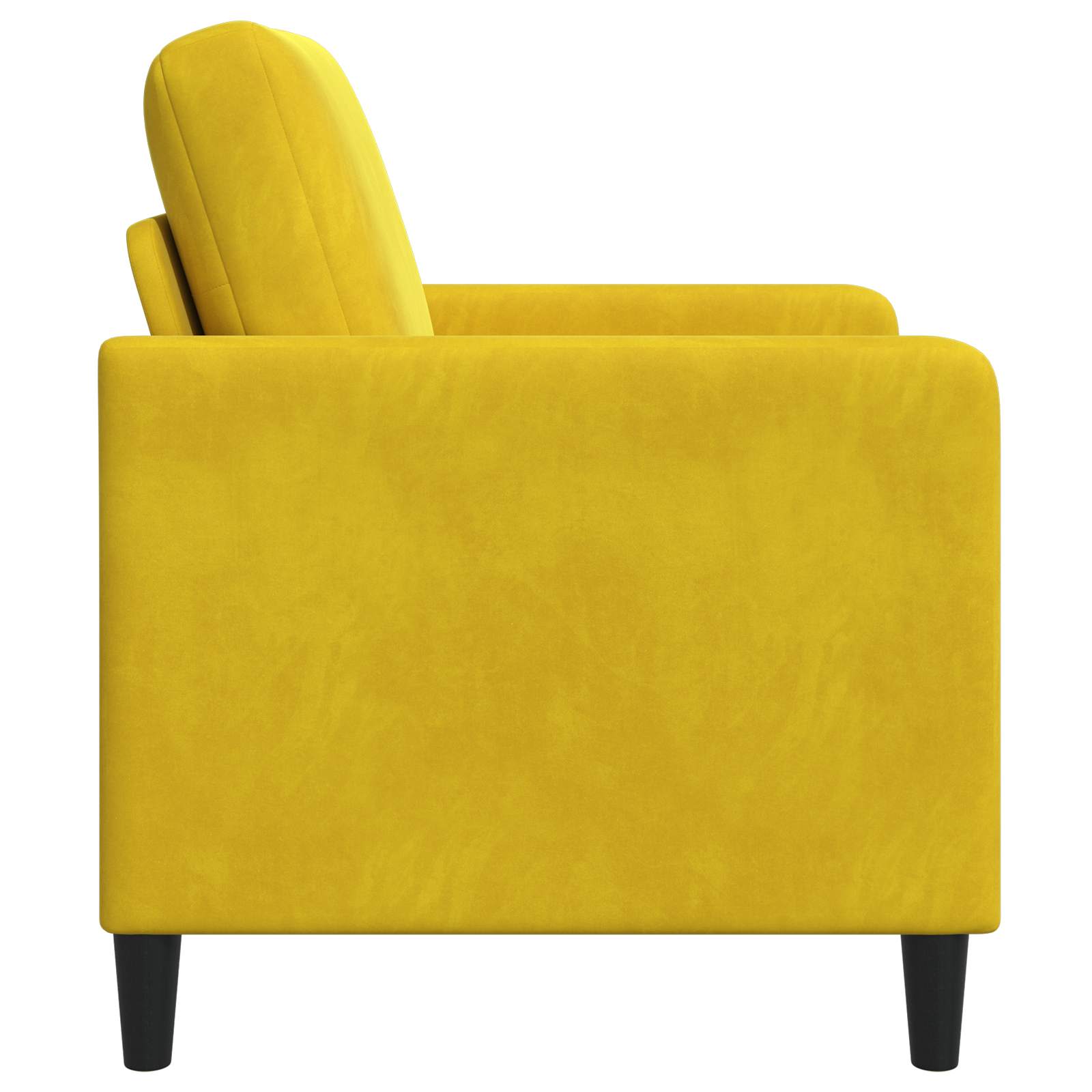 Sofa s pohranom Žuta 72 x 78 x 87 cm Poliester