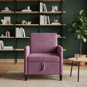 Sofa s pohranom Ljubičasta 72 x 78 x 87 cm Poliester