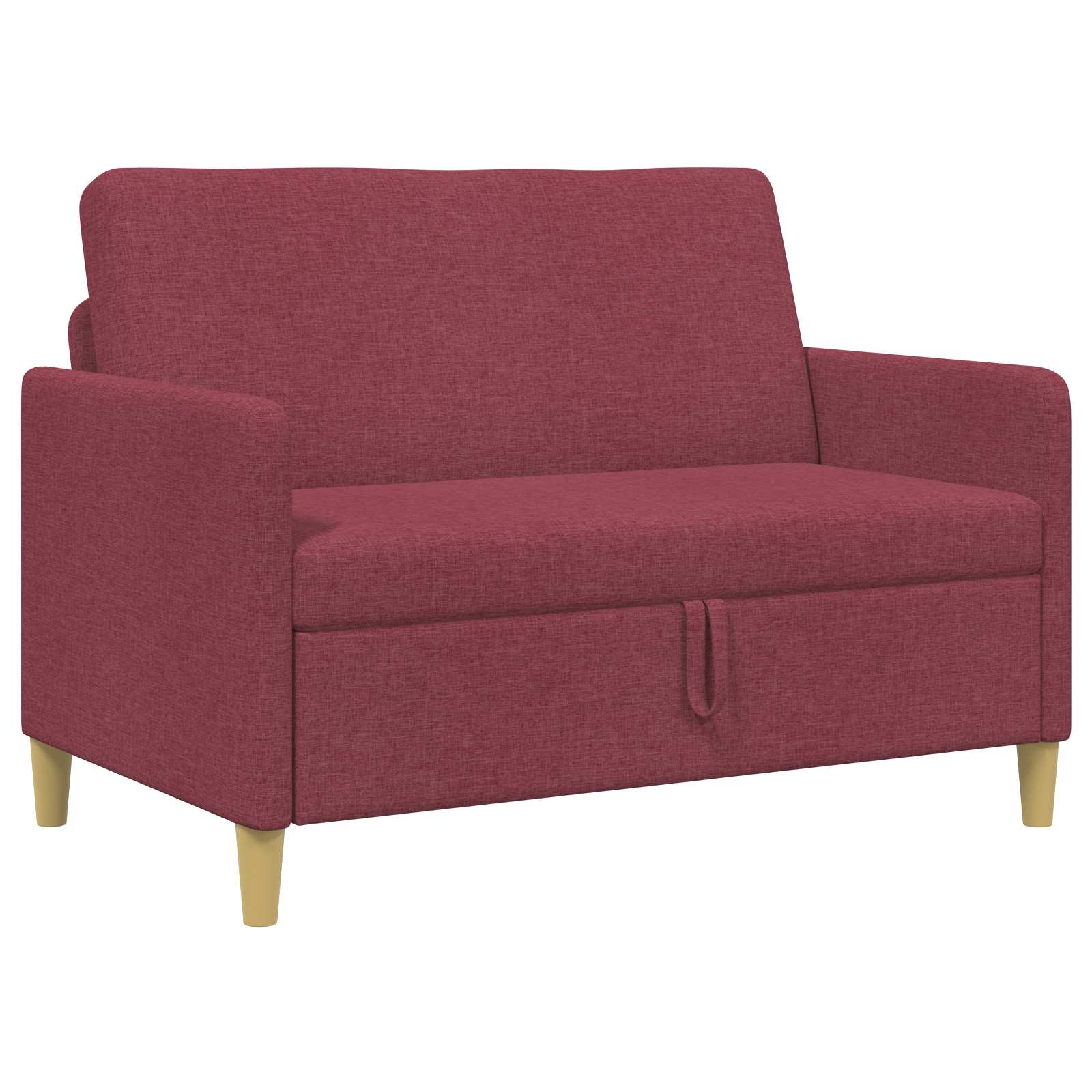 Sofa s pohranom Vinska crvena 122 x 78 x 87 cm Poliester