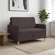 Sofa s pohranom Tamno smeđa 122 x 78 x 87 cm Poliester