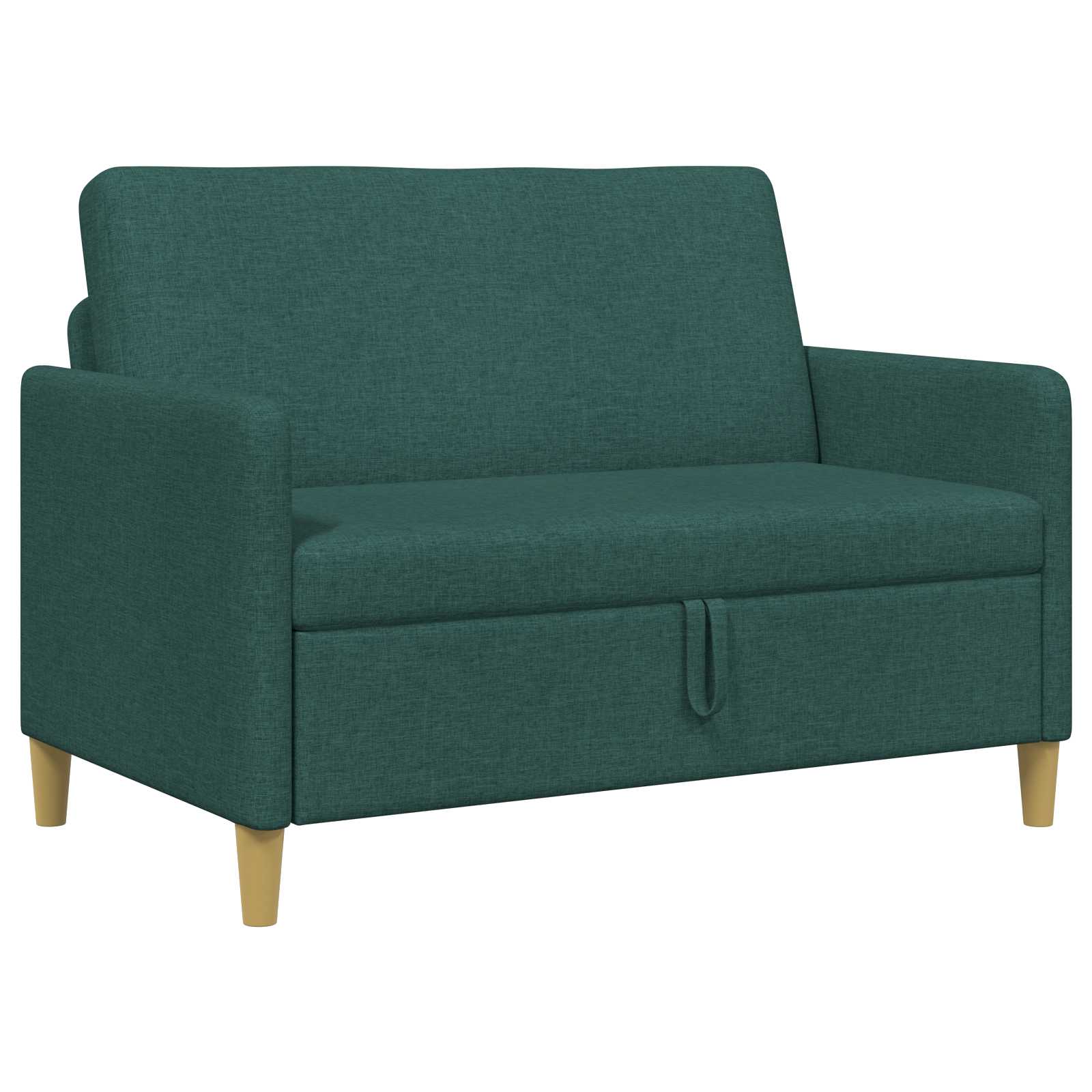 Sofa s pohranom Tamnozelena 122 x 78 x 87 cm Poliester