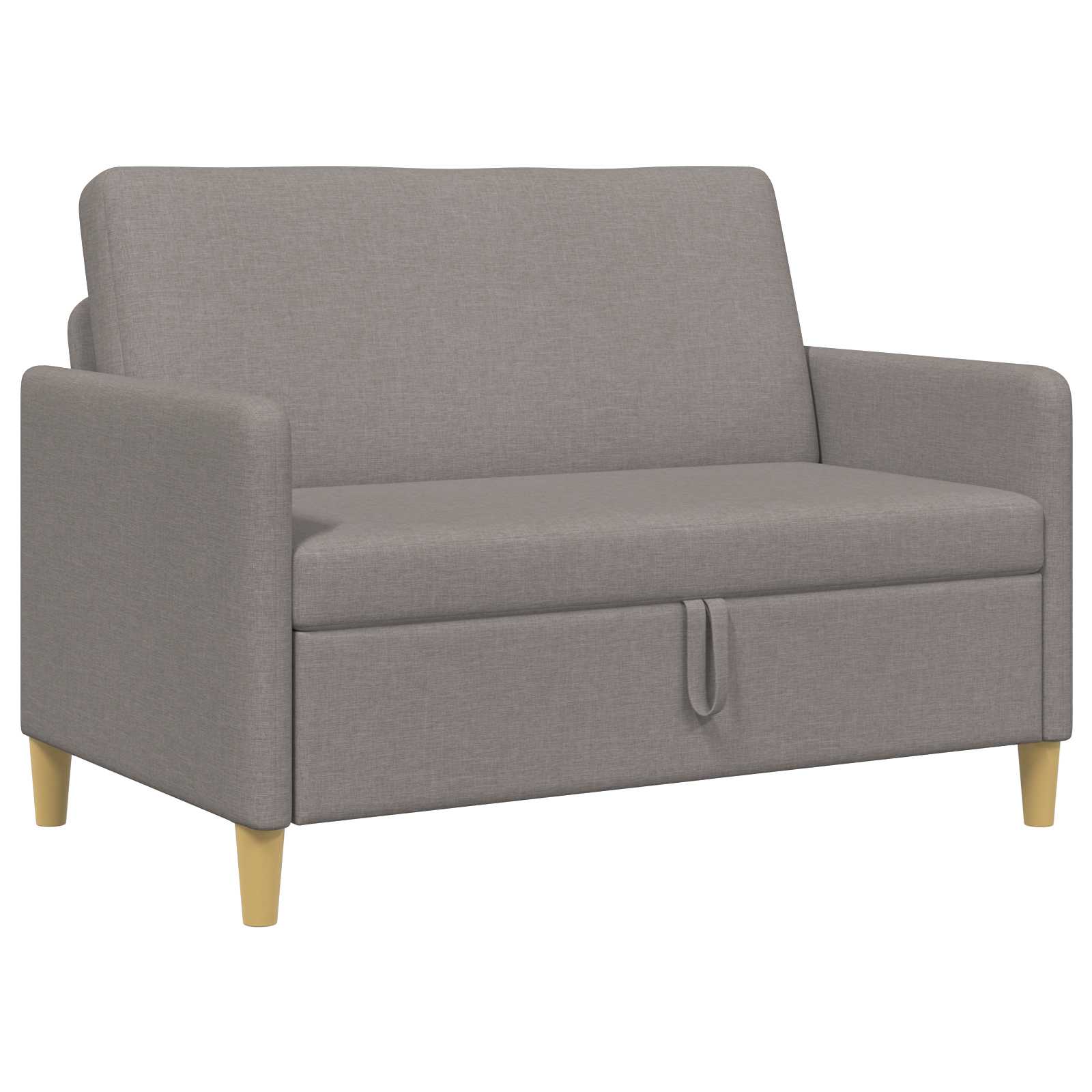 Sofa s pohranom Sivosmeđa 122 x 78 x 87 cm Poliester