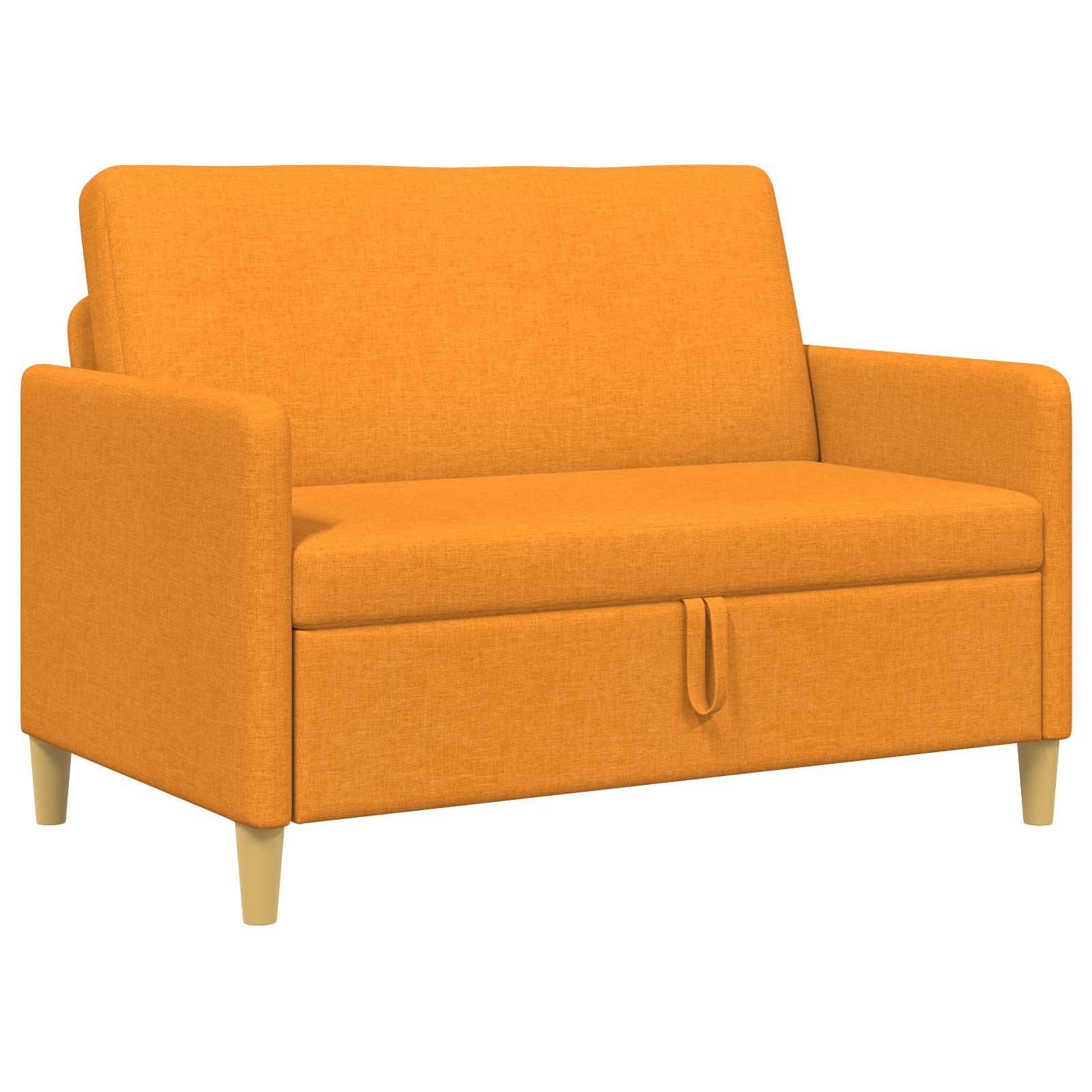 Sofa s pohranom Tamno žuta 122 x 78 x 87 cm Poliester