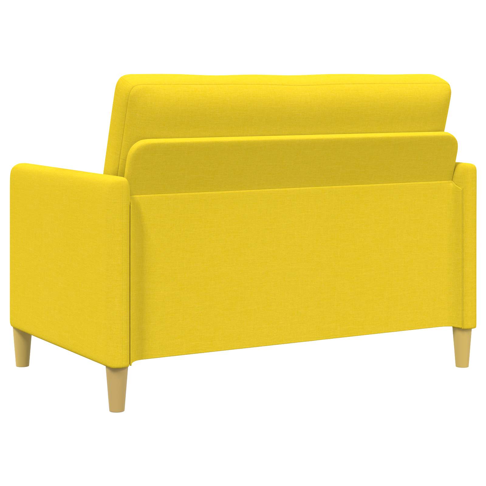 Sofa s pohranom Svijetlo žuta 122 x 78 x 87 cm Poliester
