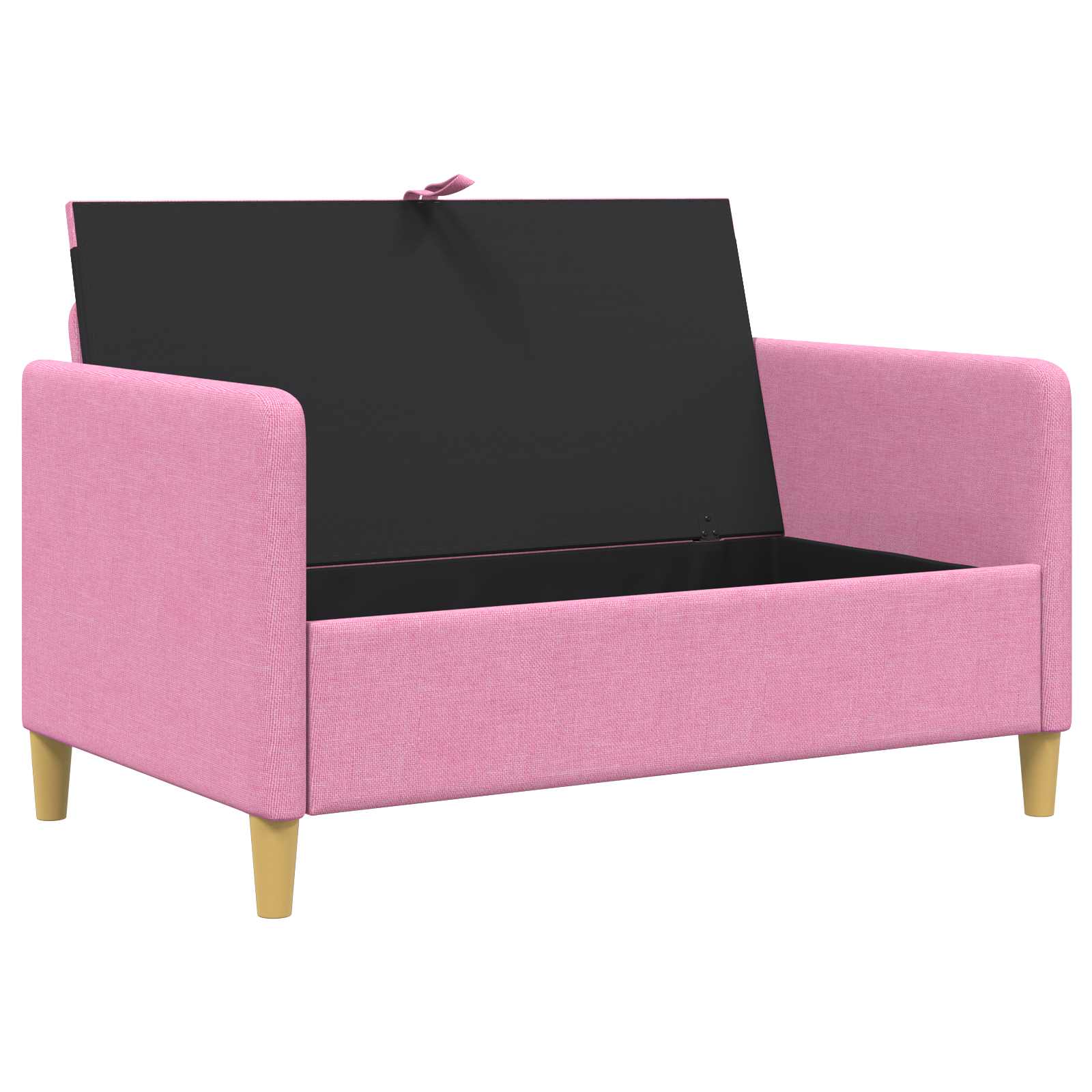 Sofa s pohranom Ružičasta 122 x 78 x 87 cm Poliester