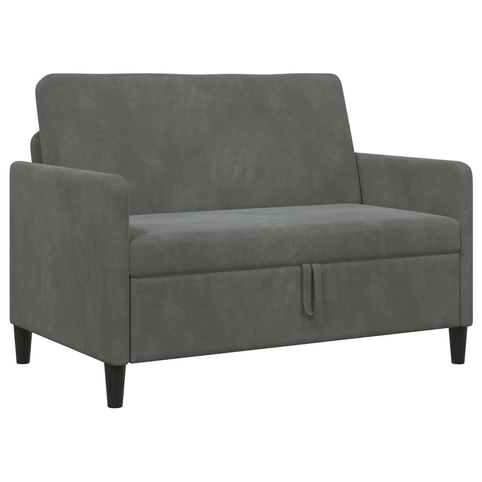 Sofa s pohranom Tamnosiva 122 x 78 x 87 cm Poliester