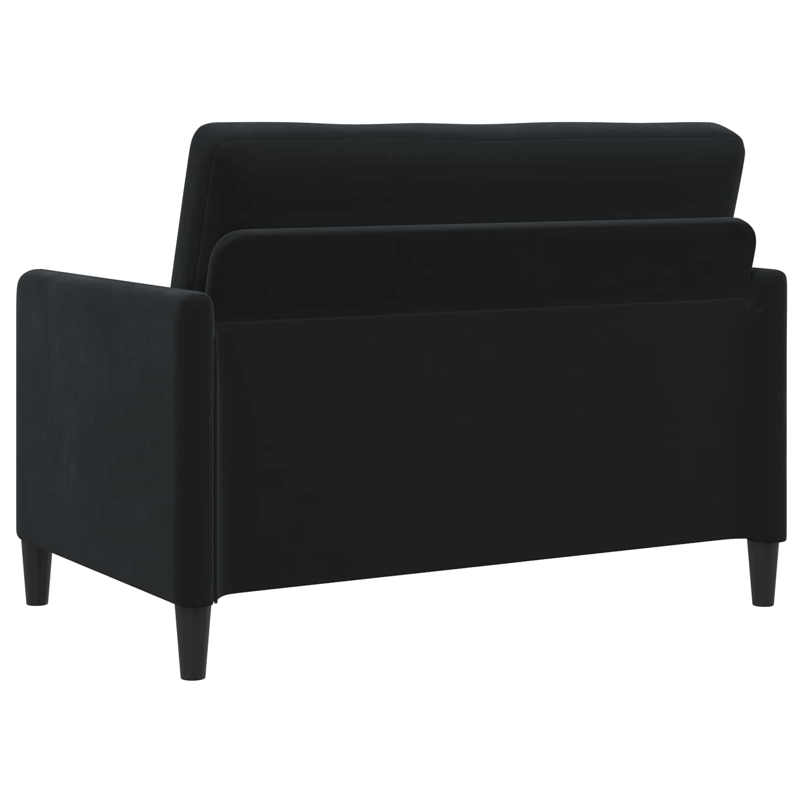 Sofa s pohranom Crna 122 x 78 x 87 cm Poliester