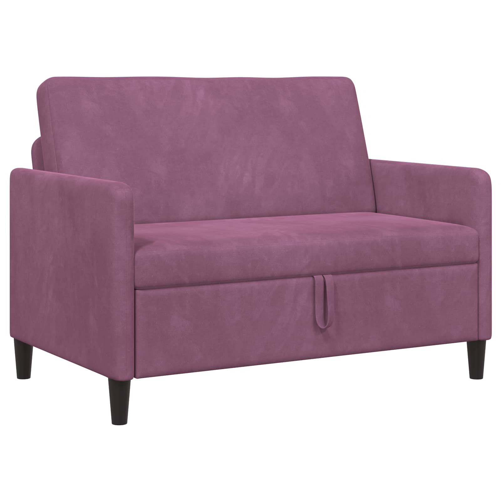 Sofa s pohranom Ljubičasta 122 x 78 x 87 cm Poliester
