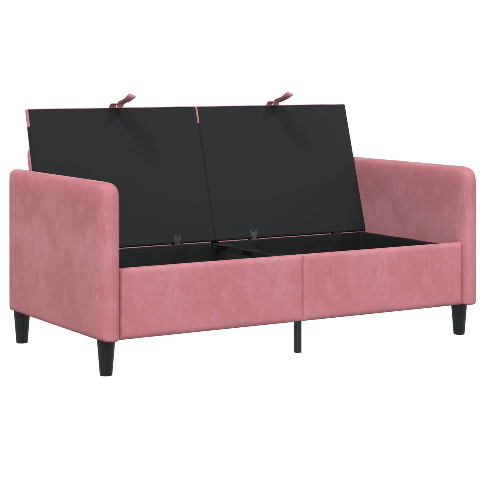 Sofa s pohranom Ružičasta 152 x 78 x 87 cm Poliester