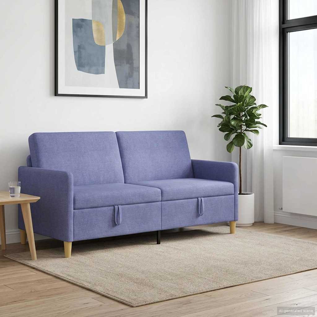 Sofa s pohranom Traper plava 172 x 78 x 87 cm Poliester