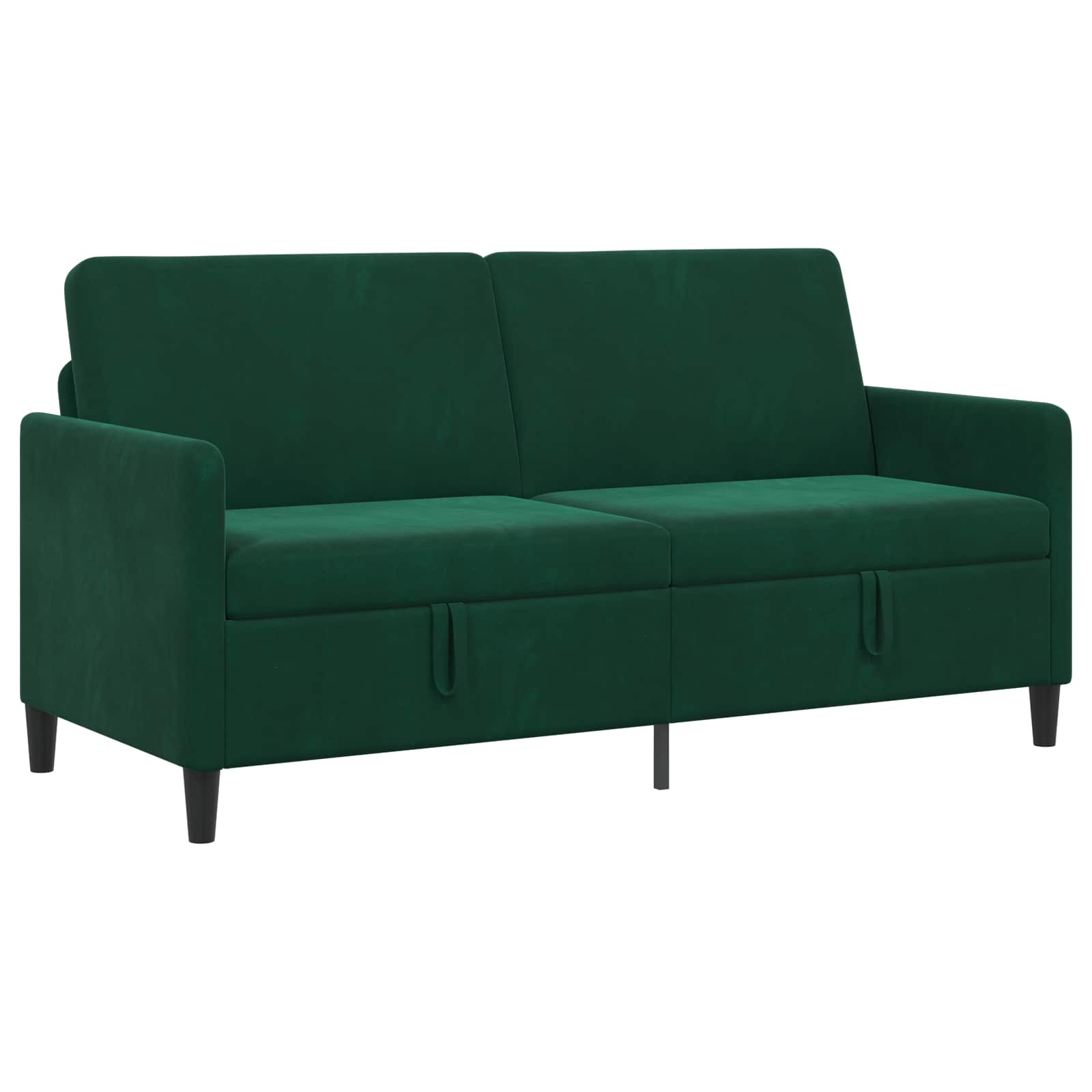 Sofa s pohranom Tamnozelena 172 x 78 x 87 cm Poliester