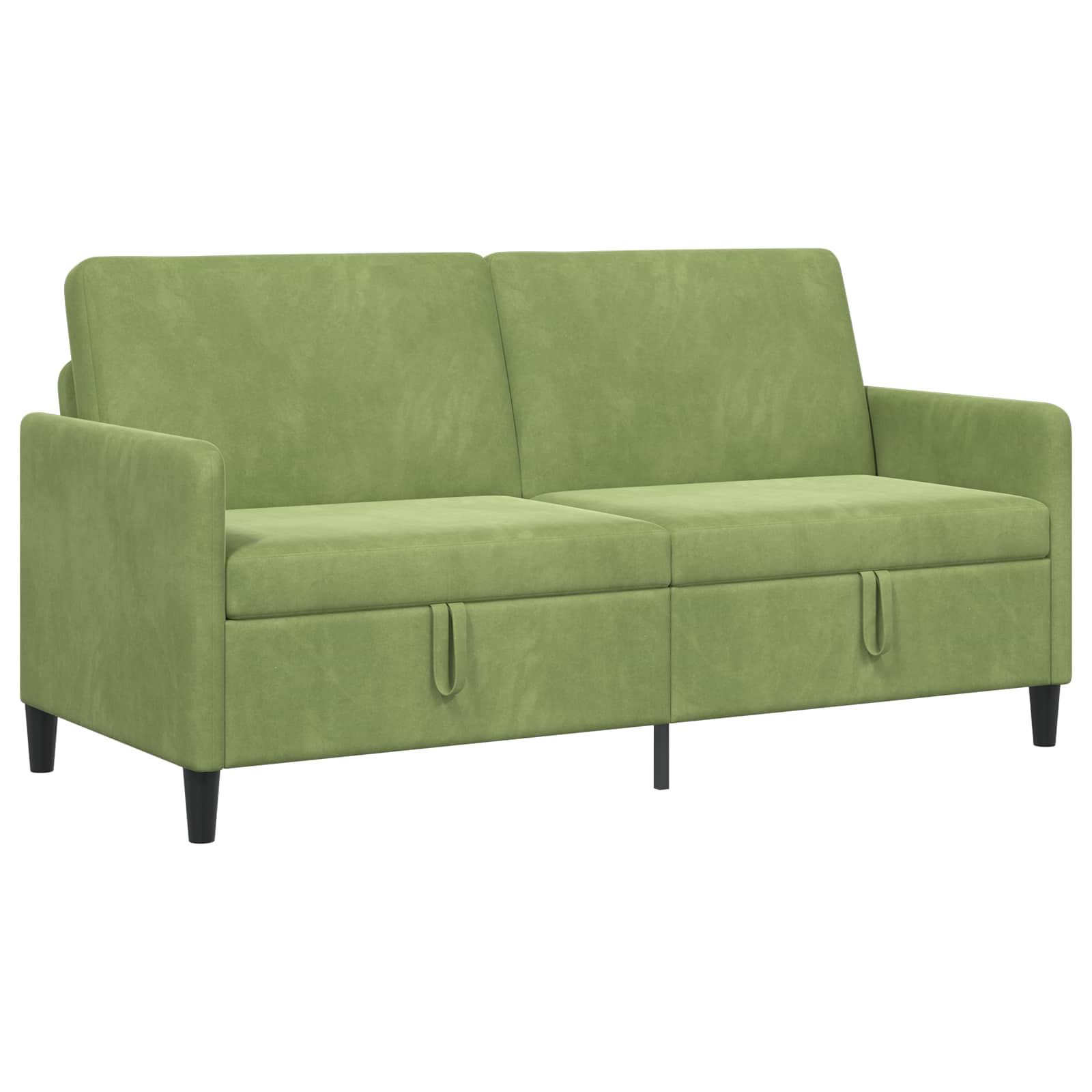 Sofa s pohranom Svijetlo zelena 172 x 78 x 87 cm Poliester