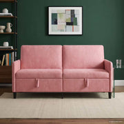 Sofa s pohranom Ružičasta 172 x 78 x 87 cm Poliester