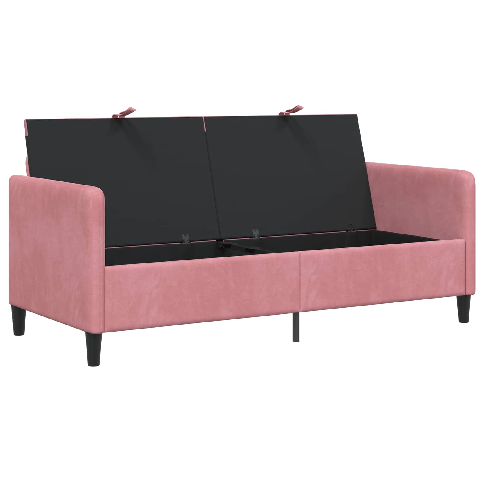 Sofa s pohranom Ružičasta 172 x 78 x 87 cm Poliester