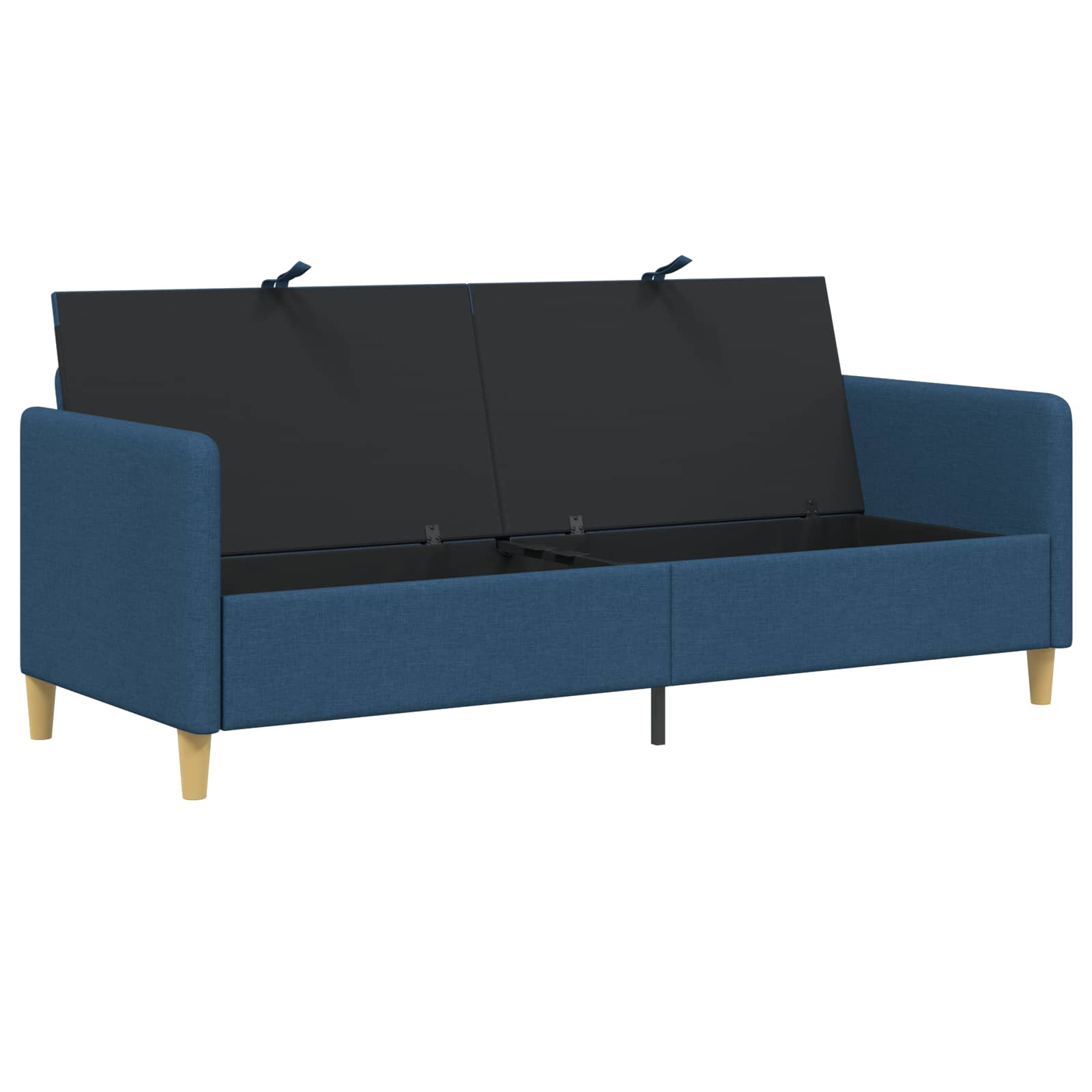 Sofa s pohranom Plava 192 x 78 x 87 cm Poliester