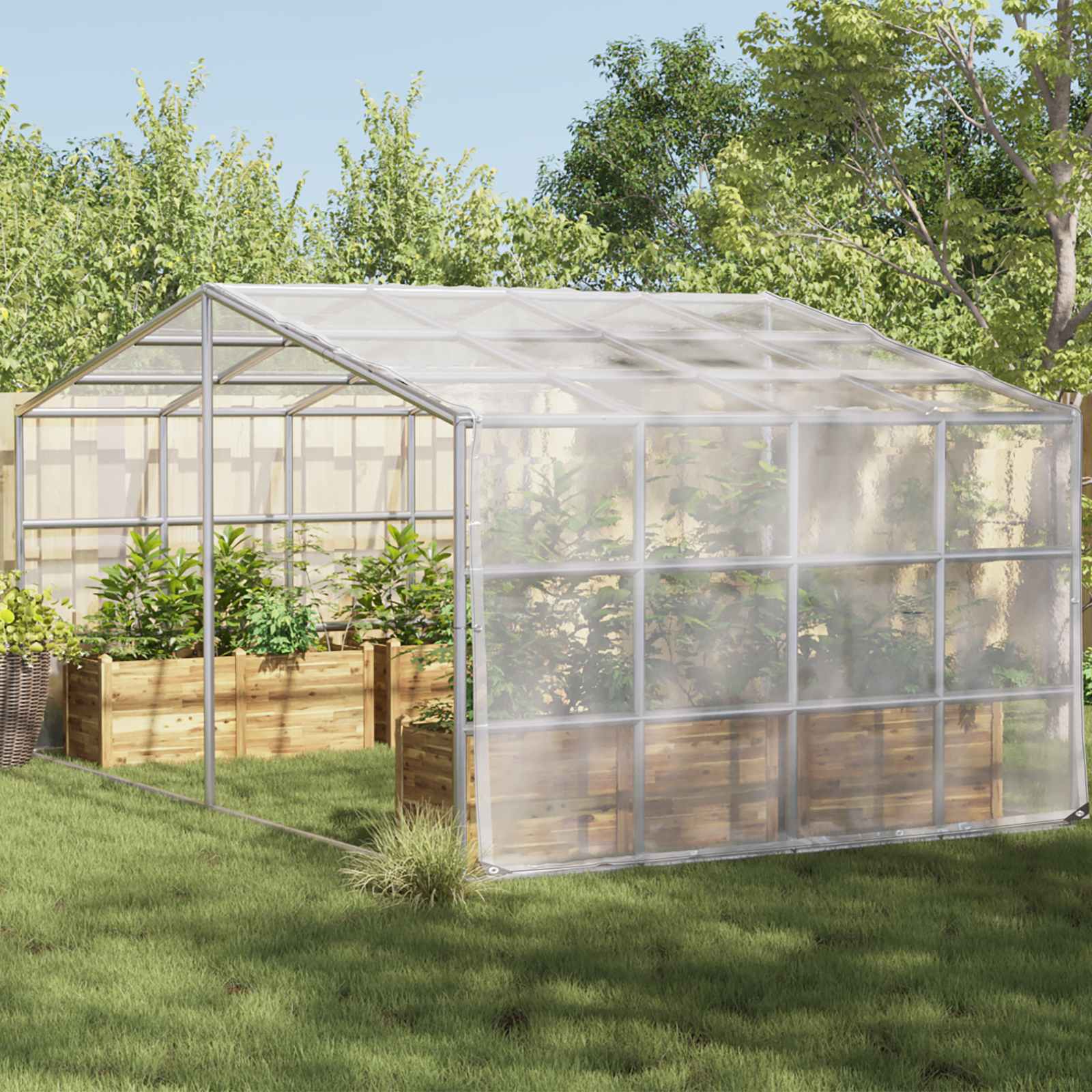 Pokrov za biljke *Transparent*an 5 x 12 m PE