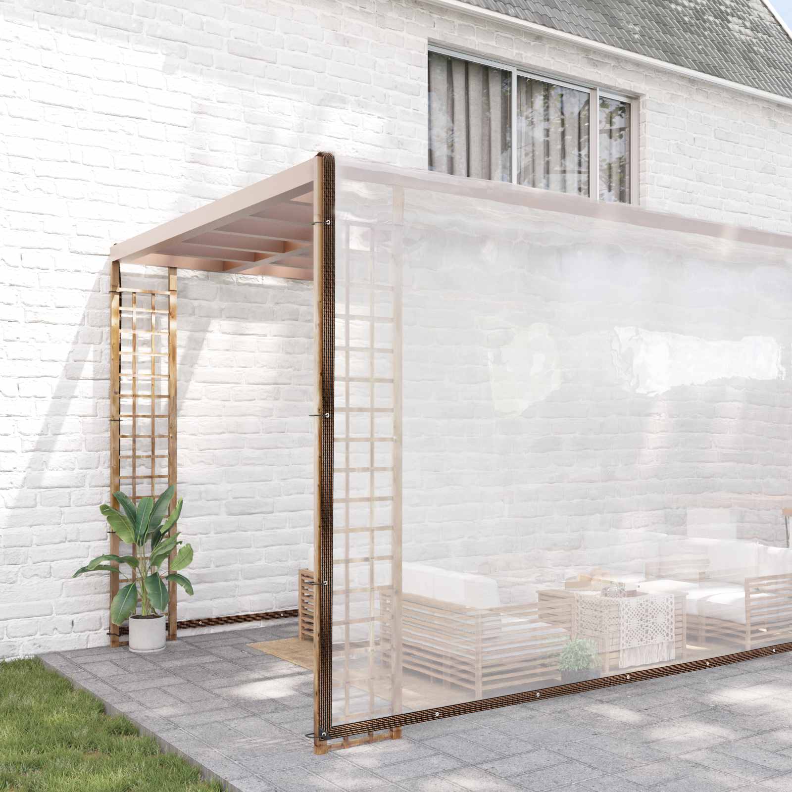 Pokrov za biljke *Transparent*an 10 x 12 m PE