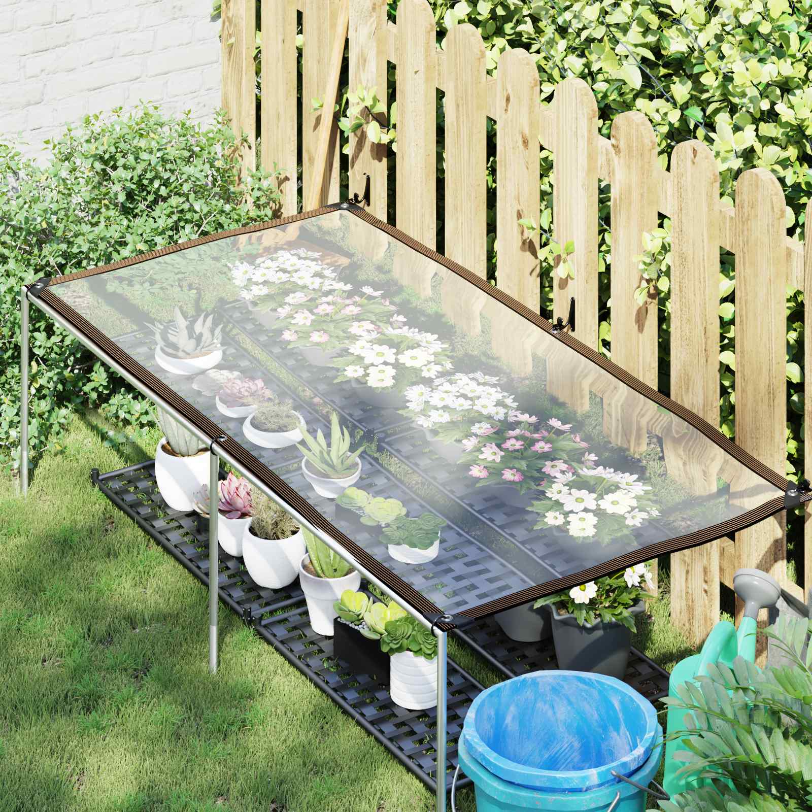 Pokrov za biljke *Transparent*an 2,5 x 1 m PE