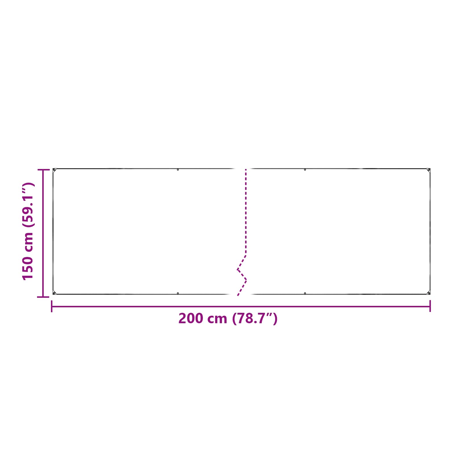 Pokrov za biljke *Transparent*an 2 x 1,5 m PVC