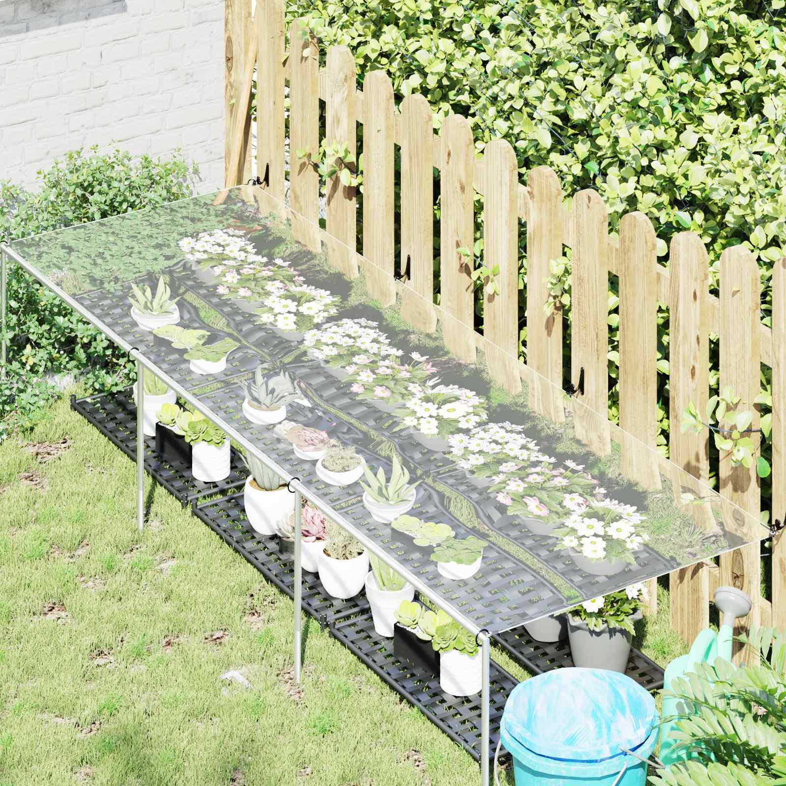 Pokrov za biljke *Transparent*an 2,5 x 1,5 m PVC