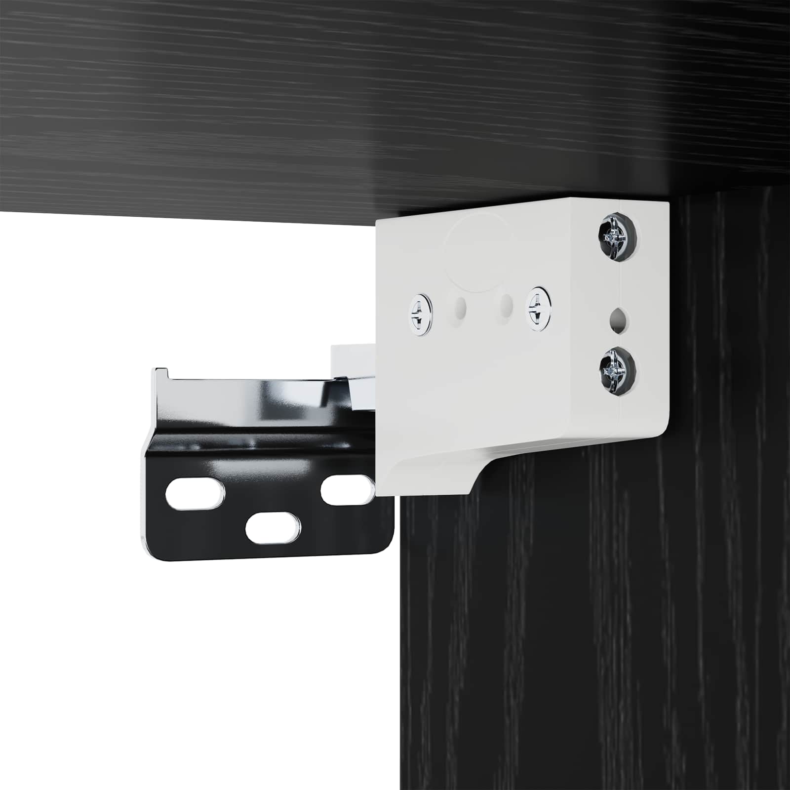 Ormar za TV montiran na zid 4 pcs Crni hrast 30,5 x 30 x 30 cm