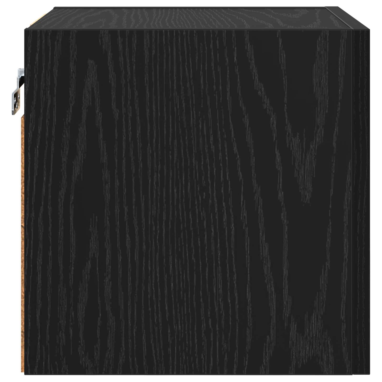 Ormar za TV montiran na zid 4 pcs Crni hrast 30,5 x 30 x 30 cm