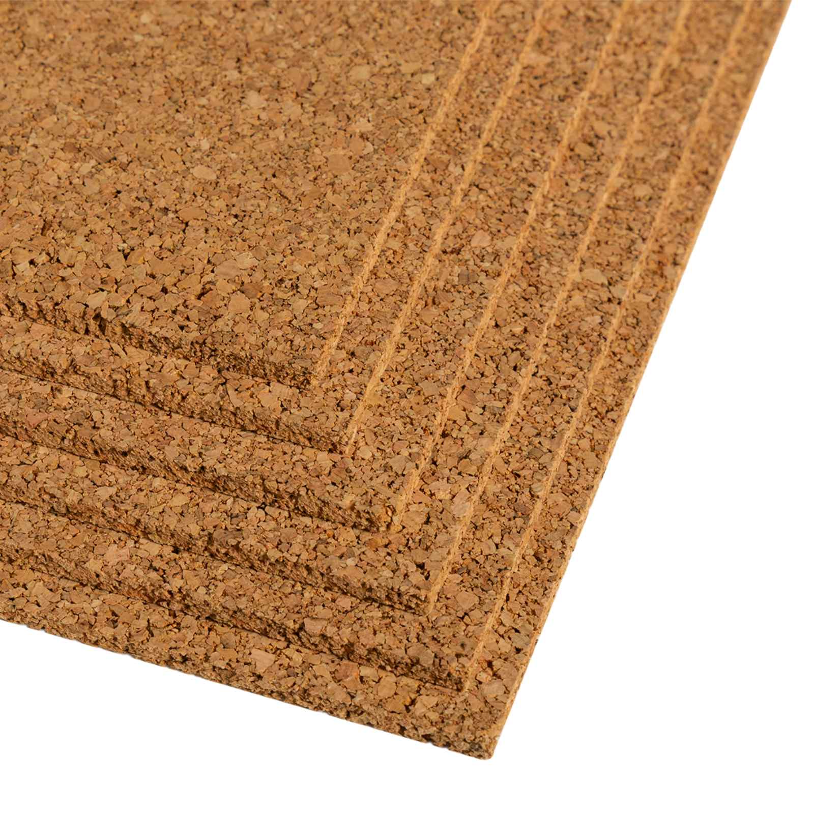 Plutena Ploča 12 pcs 100 x 50 x 0,5 cm Pluta Smeđa