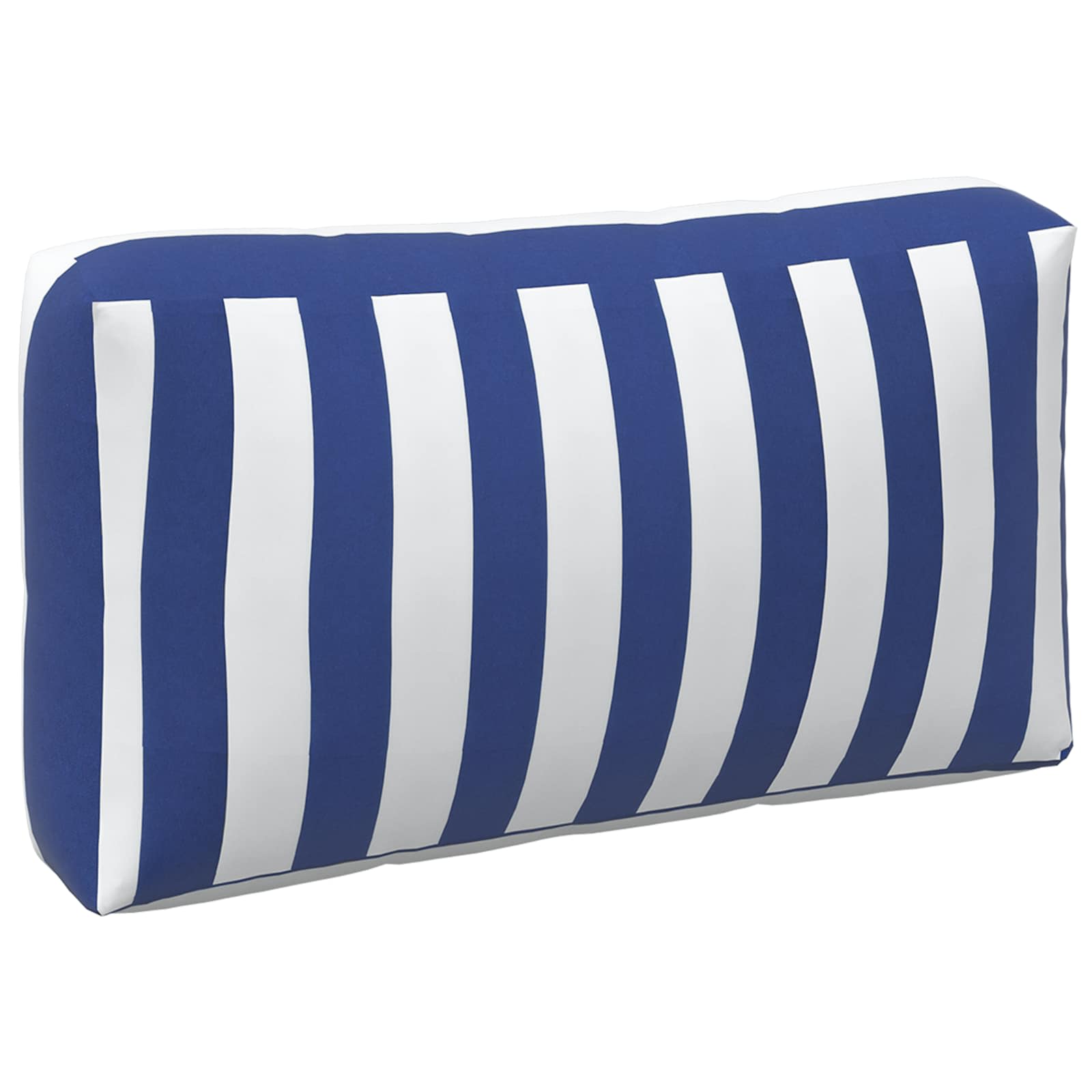 Jastučić za van 3 pcs Plava i bijela 103 x 58 x 10 cm Tkanina