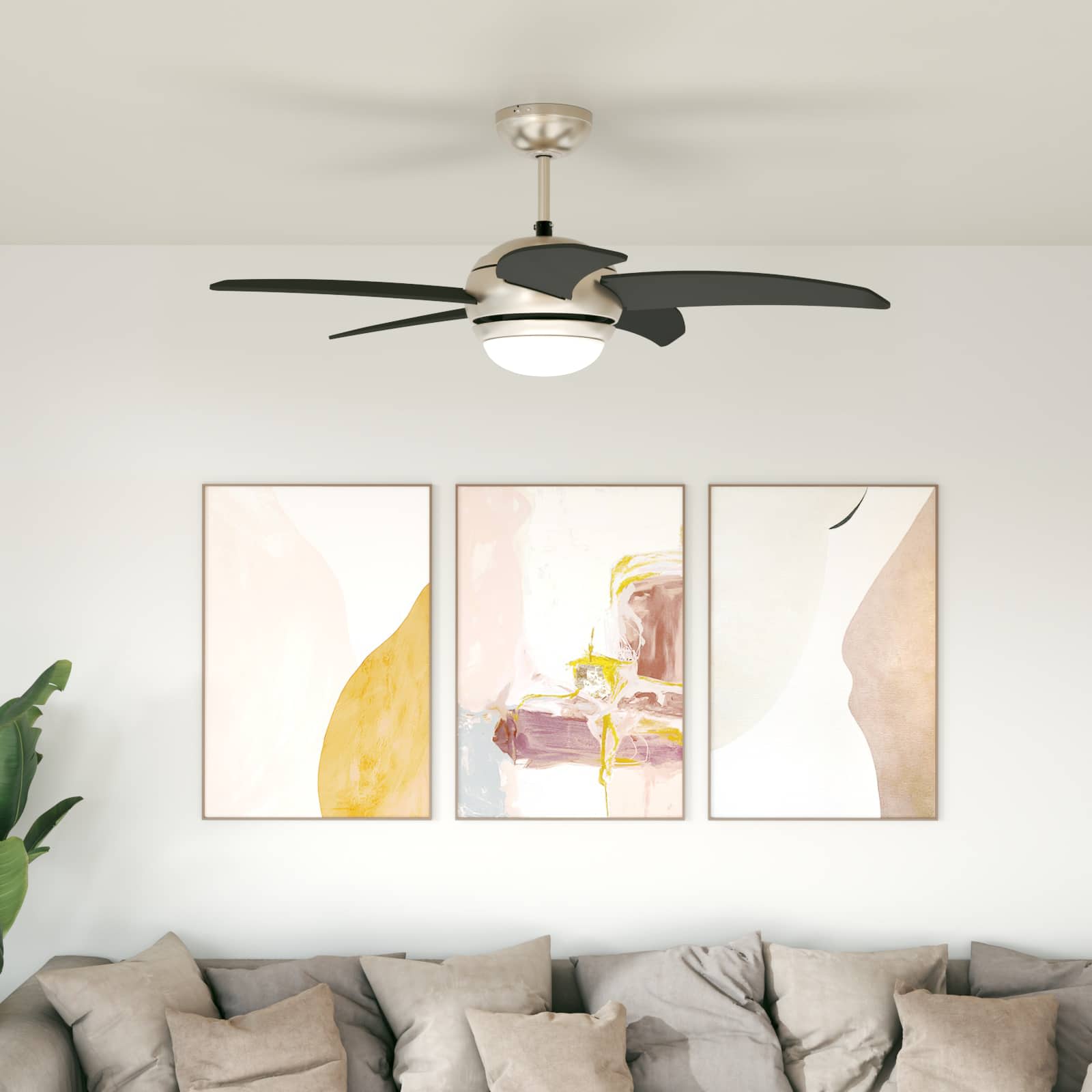Ventilator za strop s svjetlom i daljinskim upravljačem