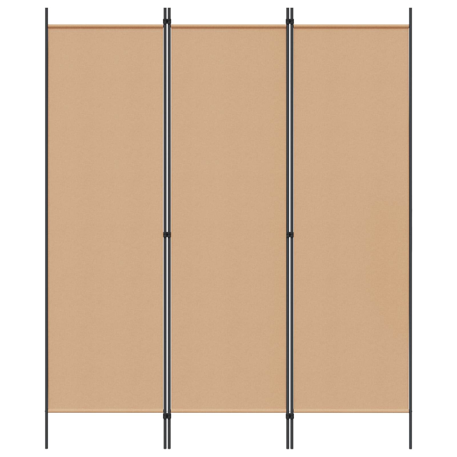 Pregradna pregača Bež 150 x 180 cm Tkanina