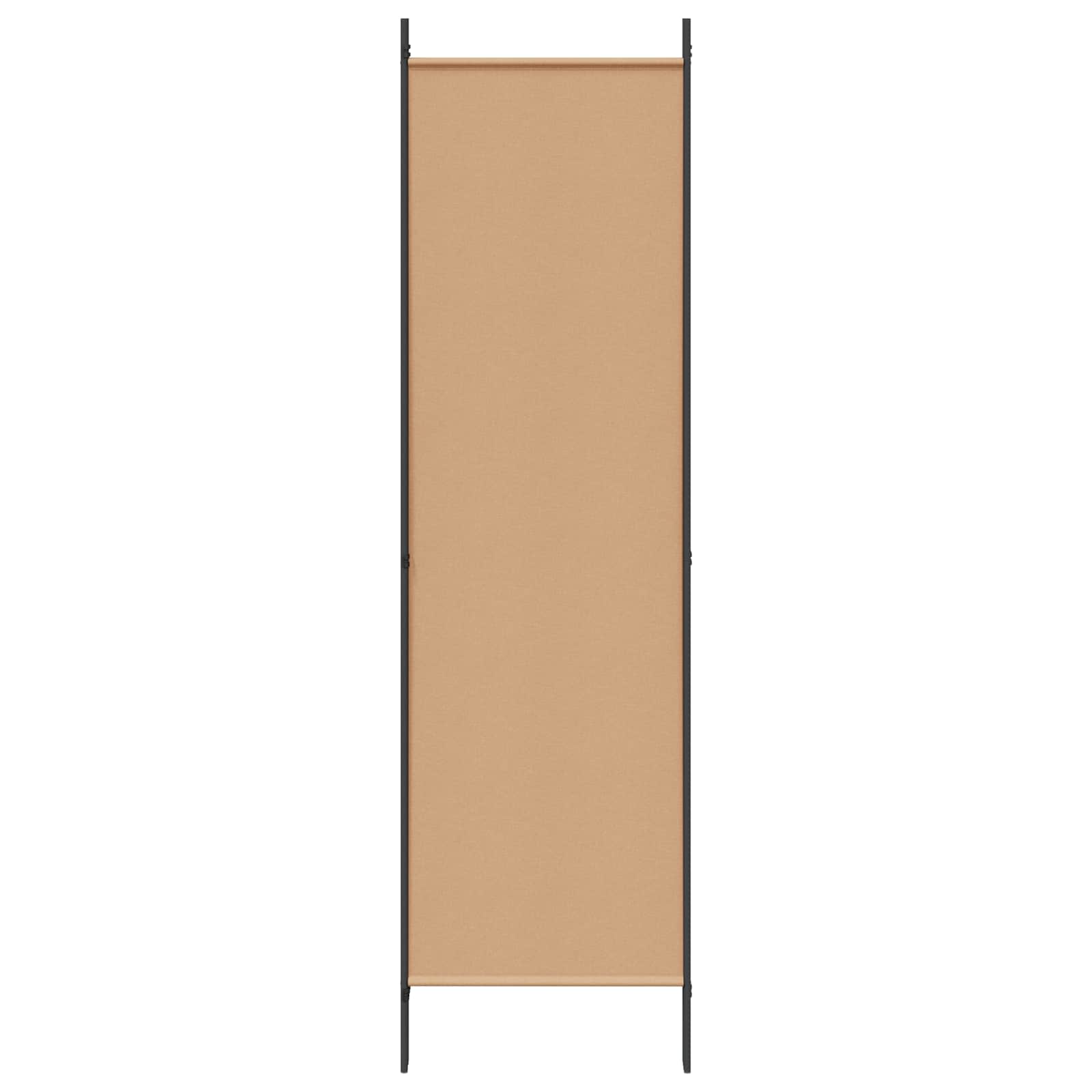 4-panelni pregradni zid Bež 200 x 180 cm Tkanina