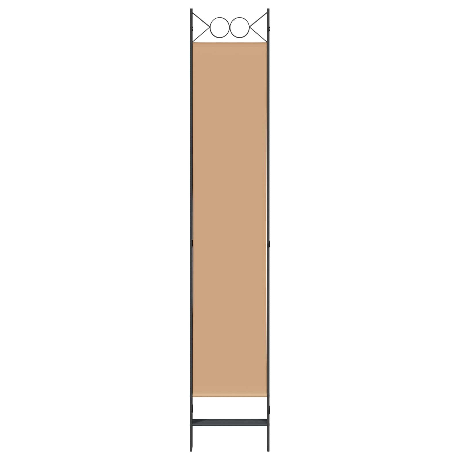 5-Panelni Pregrađivač Bež 200 x 220 cm Tkanina