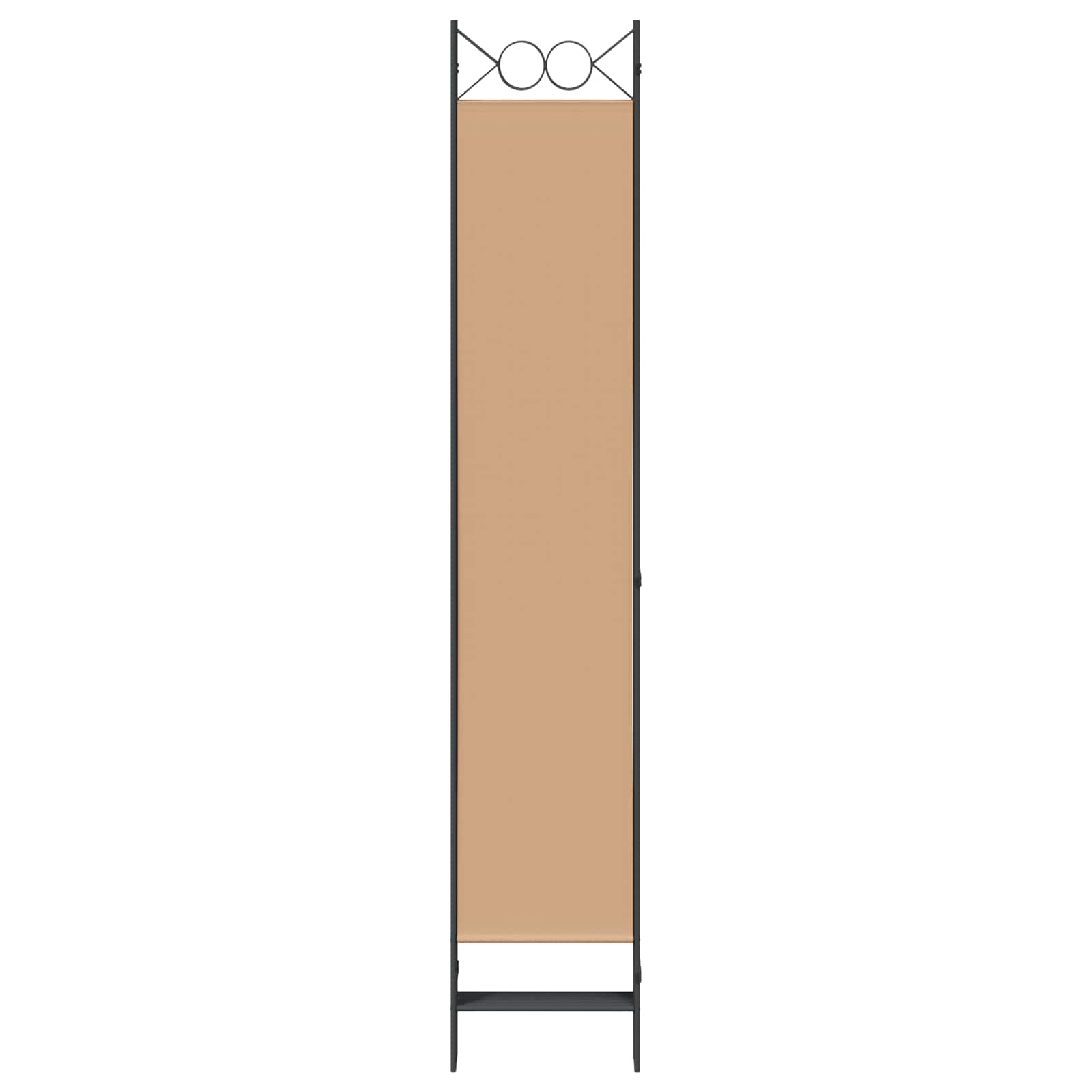Razdjelnik prostora s 6 panela Bež 240 x 220 cm Tkanina
